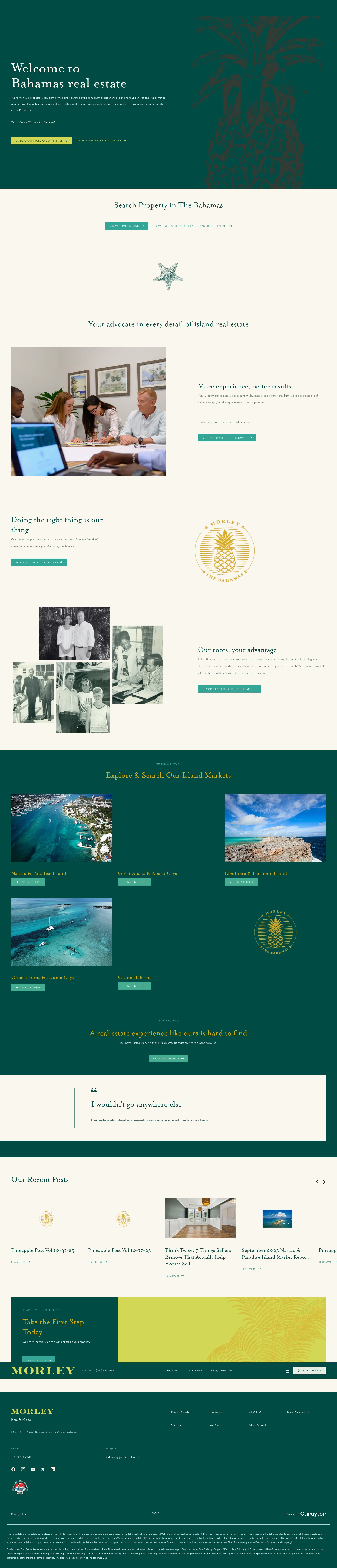 Screenshot of morleyrealty.com