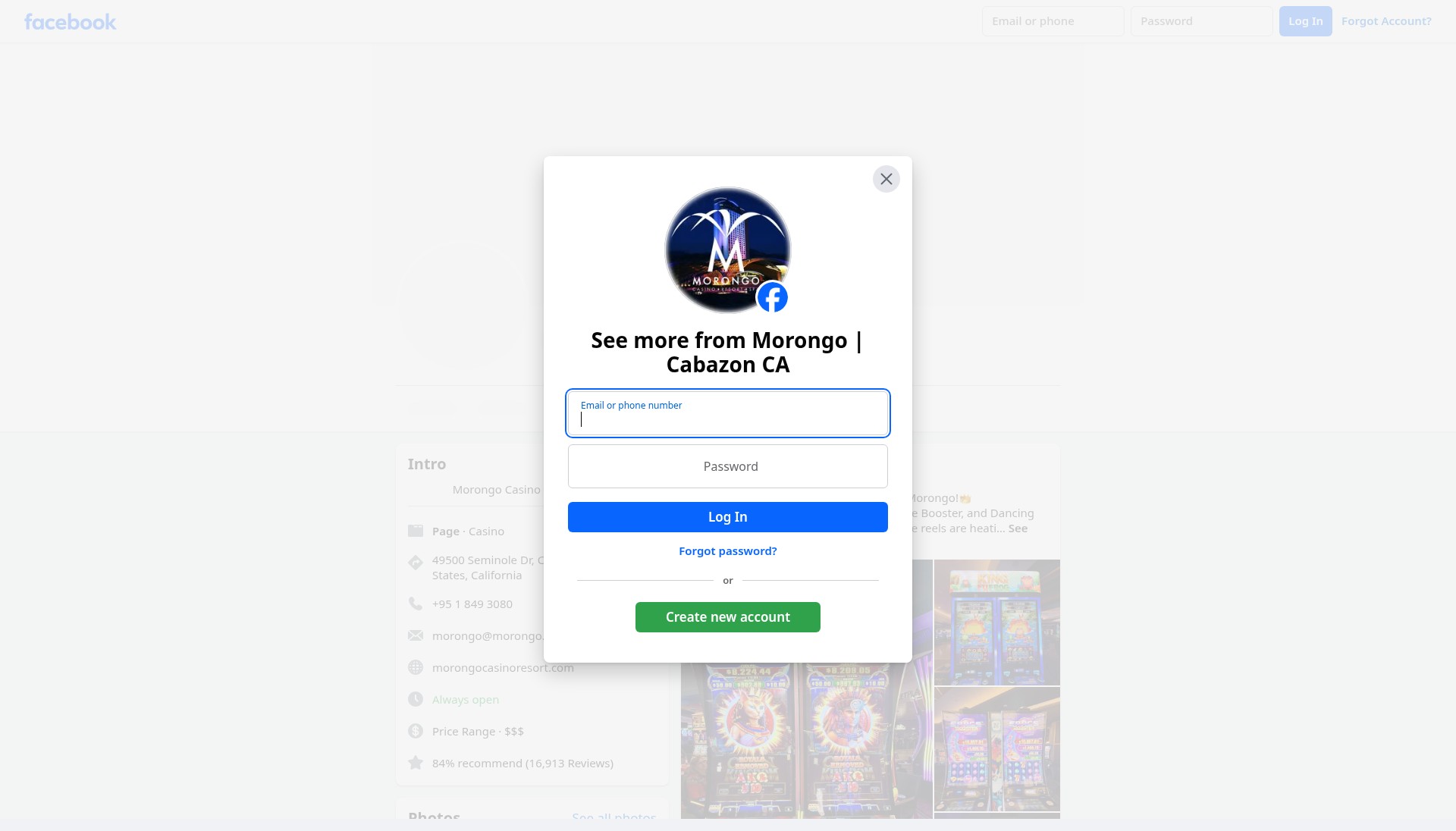 Screenshot of morongo-to-go.myshopify.com