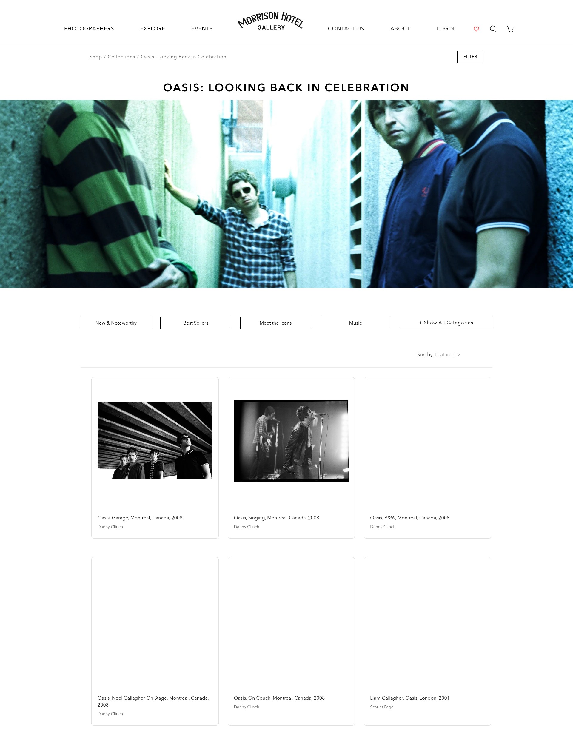 Screenshot of morrisonhotelgallery.com