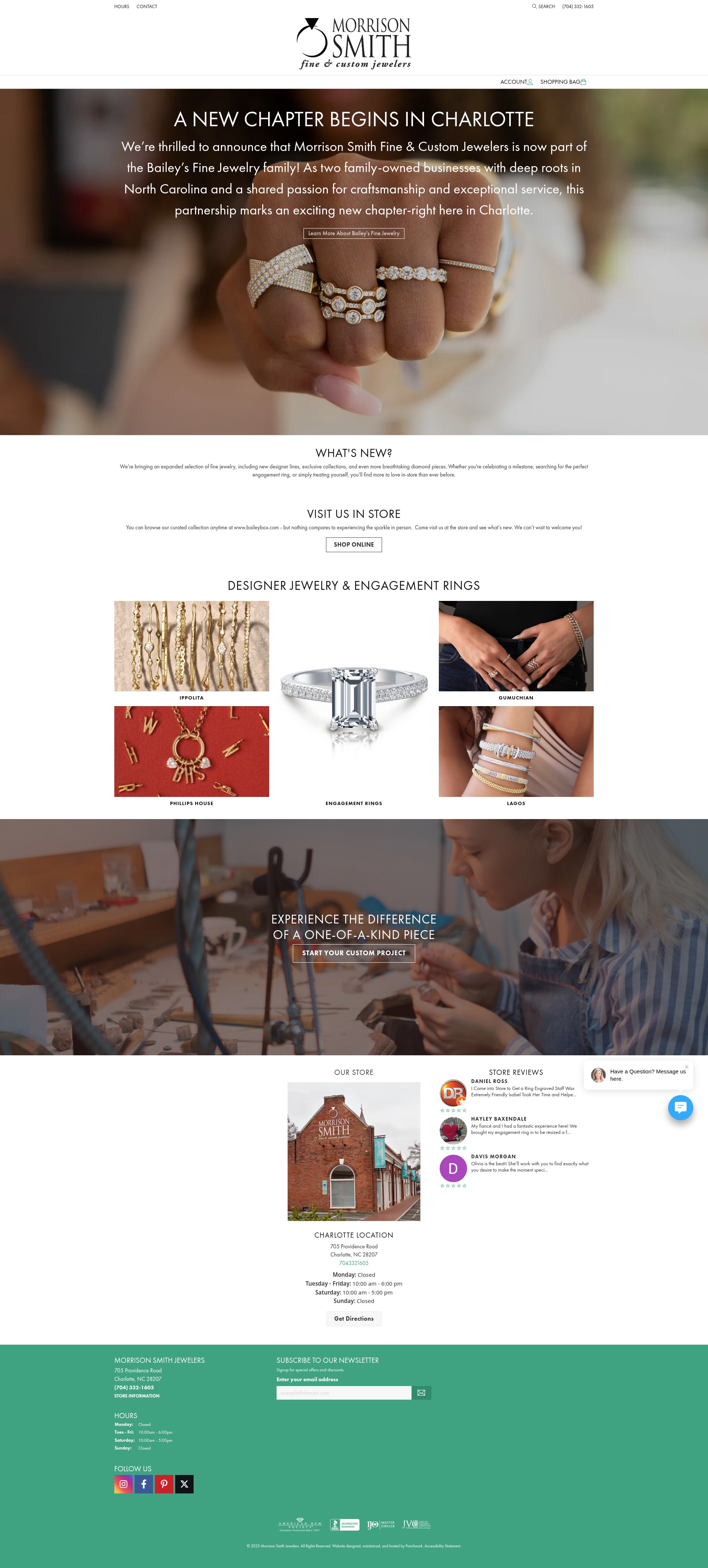 Screenshot of morrisonsmith.com