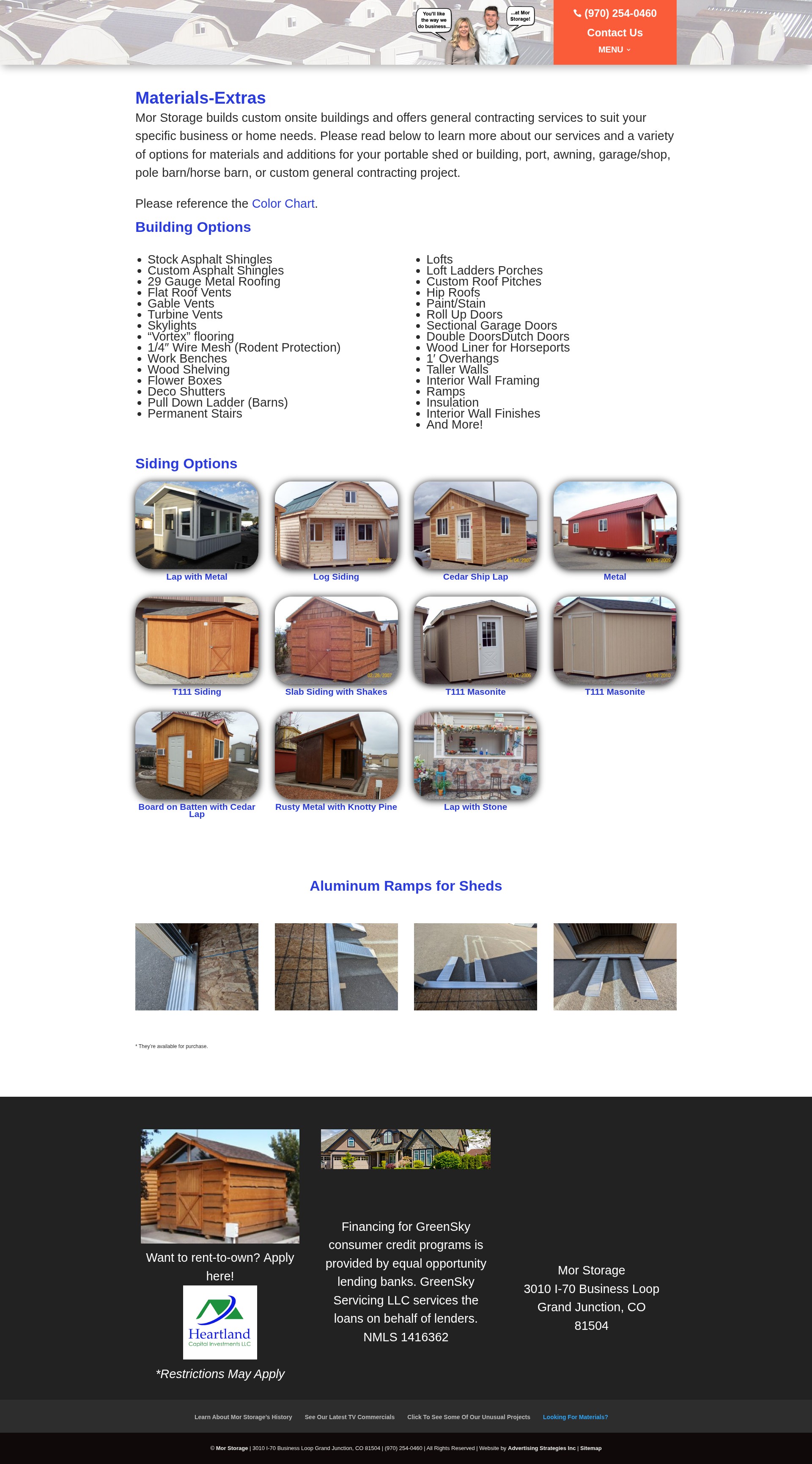 Screenshot of morstorage.com