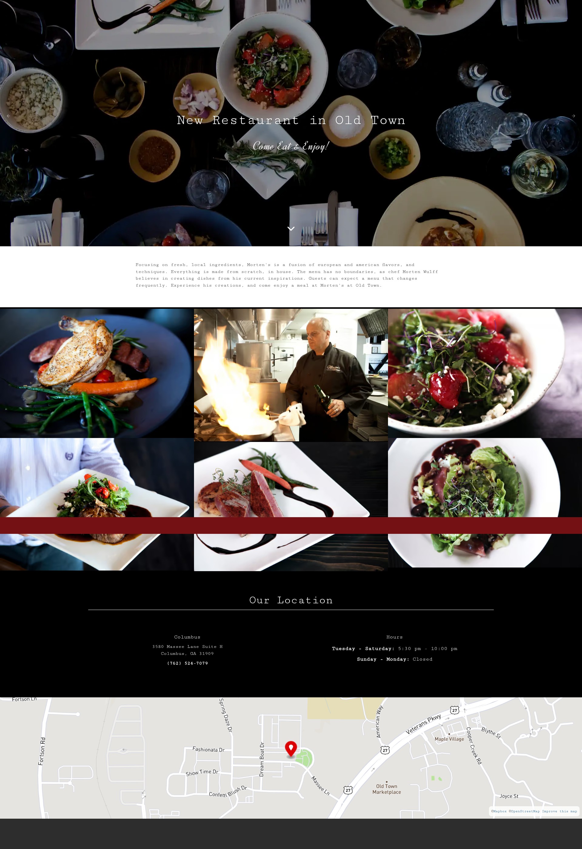 Screenshot of mortensoldtown.com