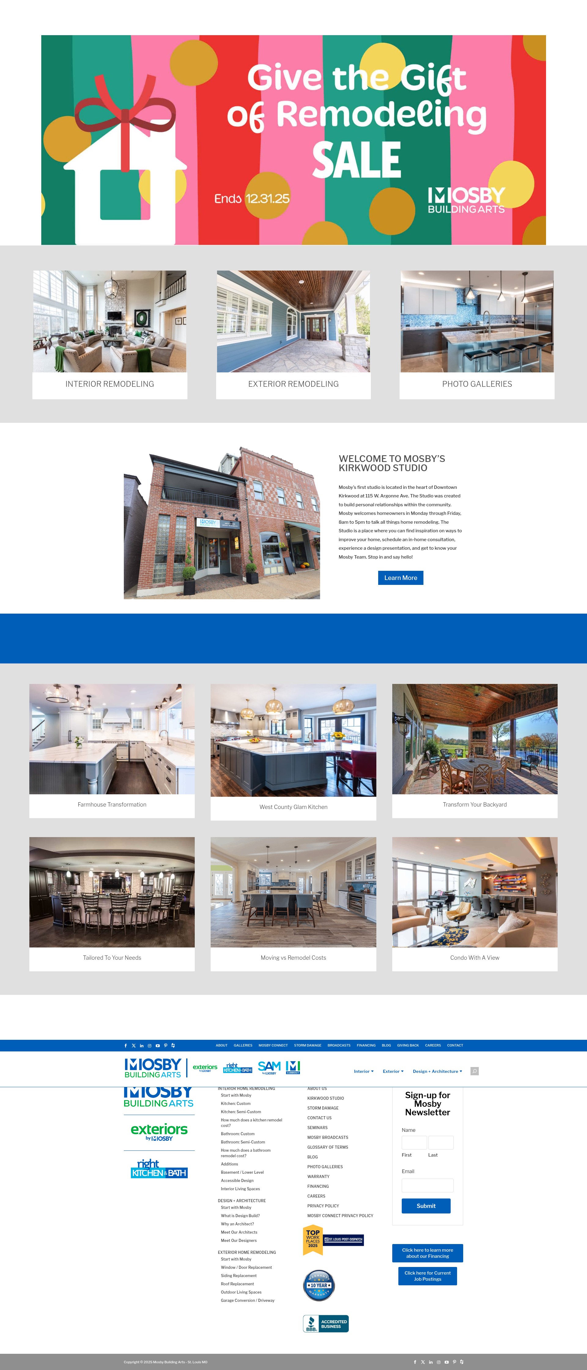 Screenshot of mosbybuildingarts.com