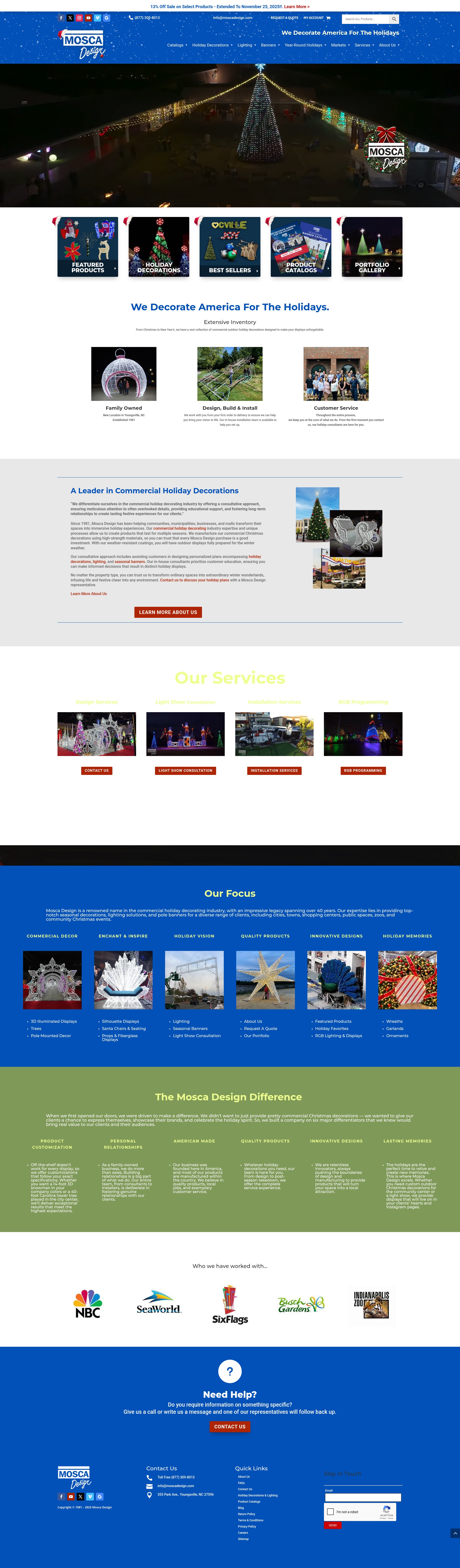 Screenshot of moscadesign.com