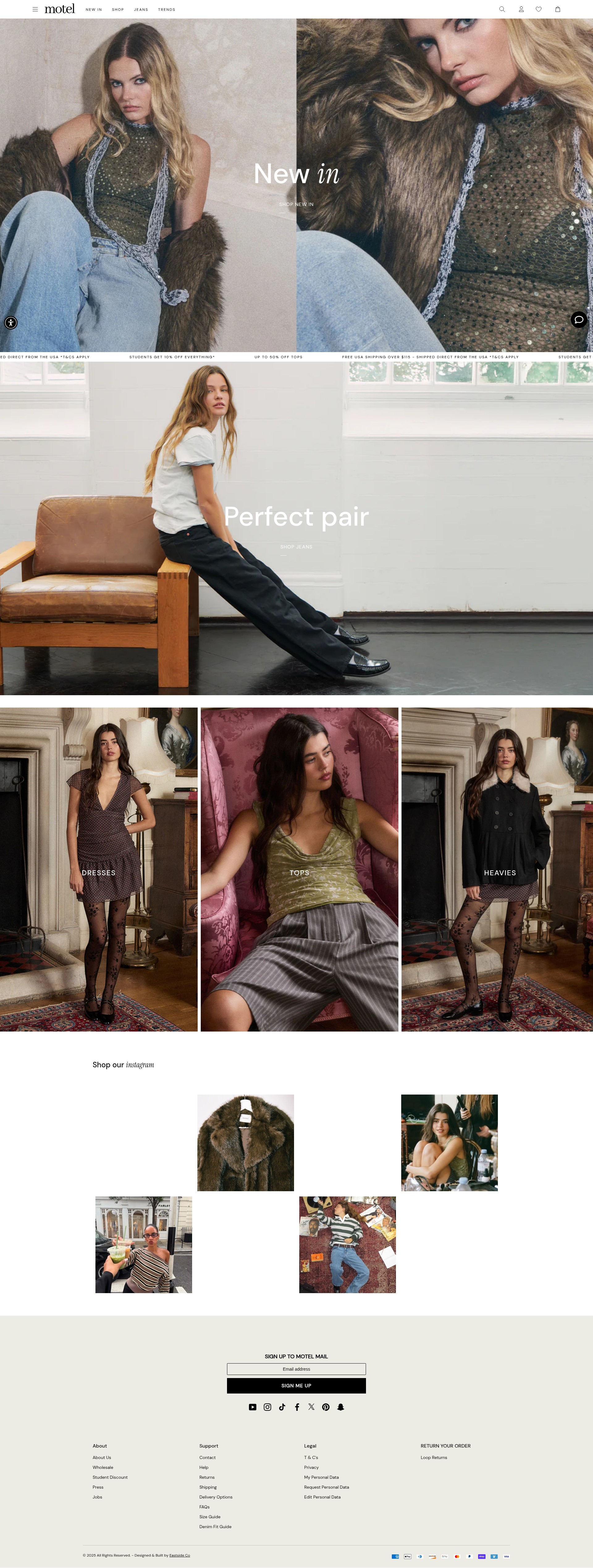 Screenshot of motelrocks.com