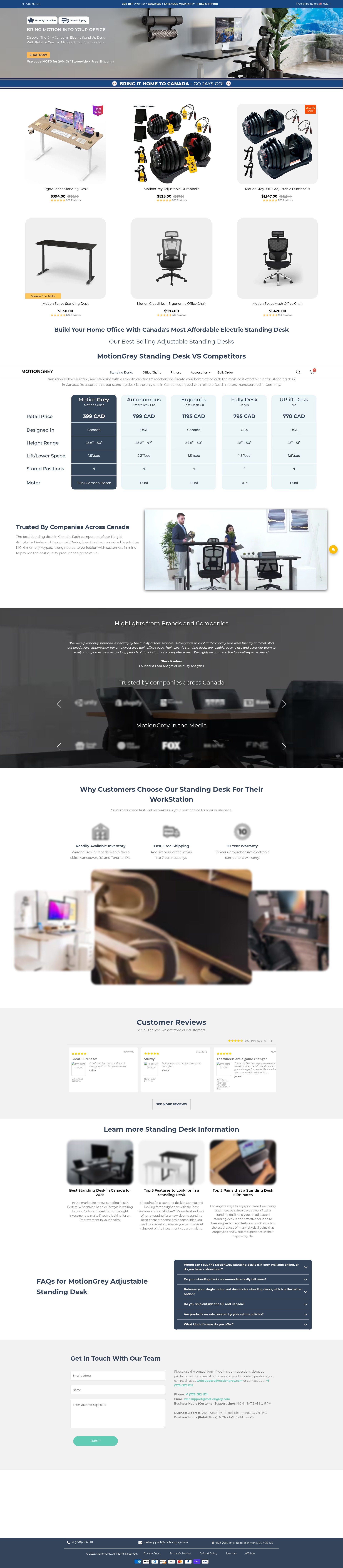 Screenshot of motiongrey.com