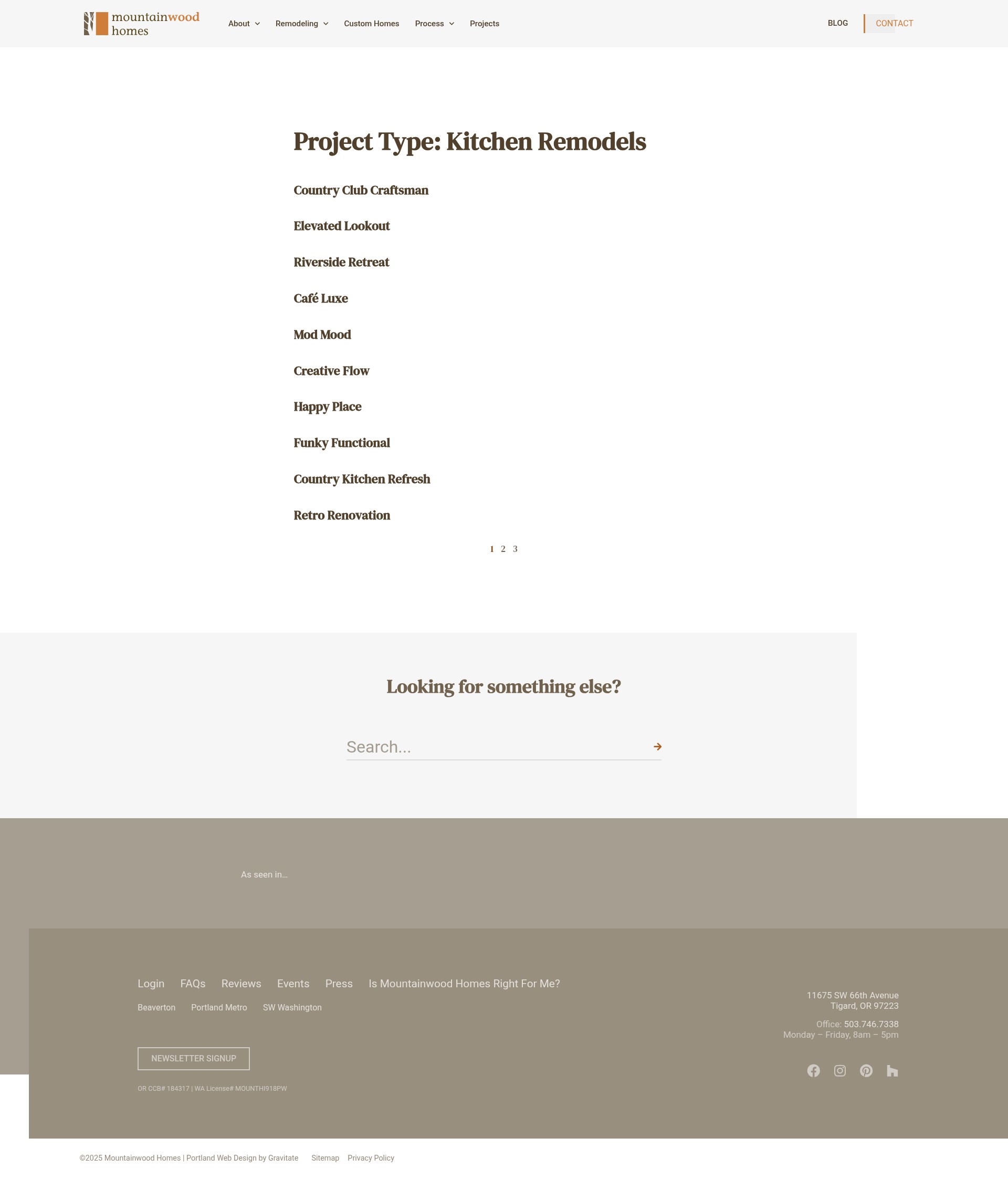 Screenshot of mountainwoodhomes.com