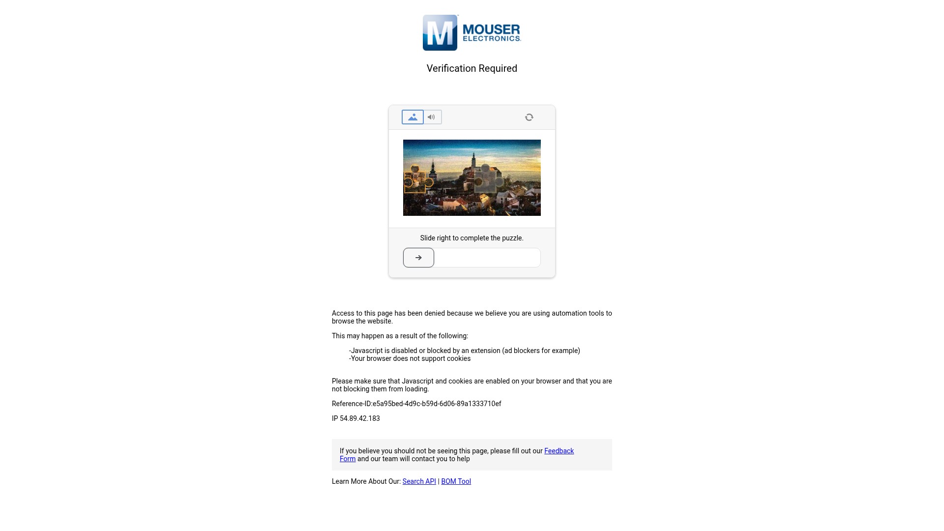 Screenshot of mouser.tw