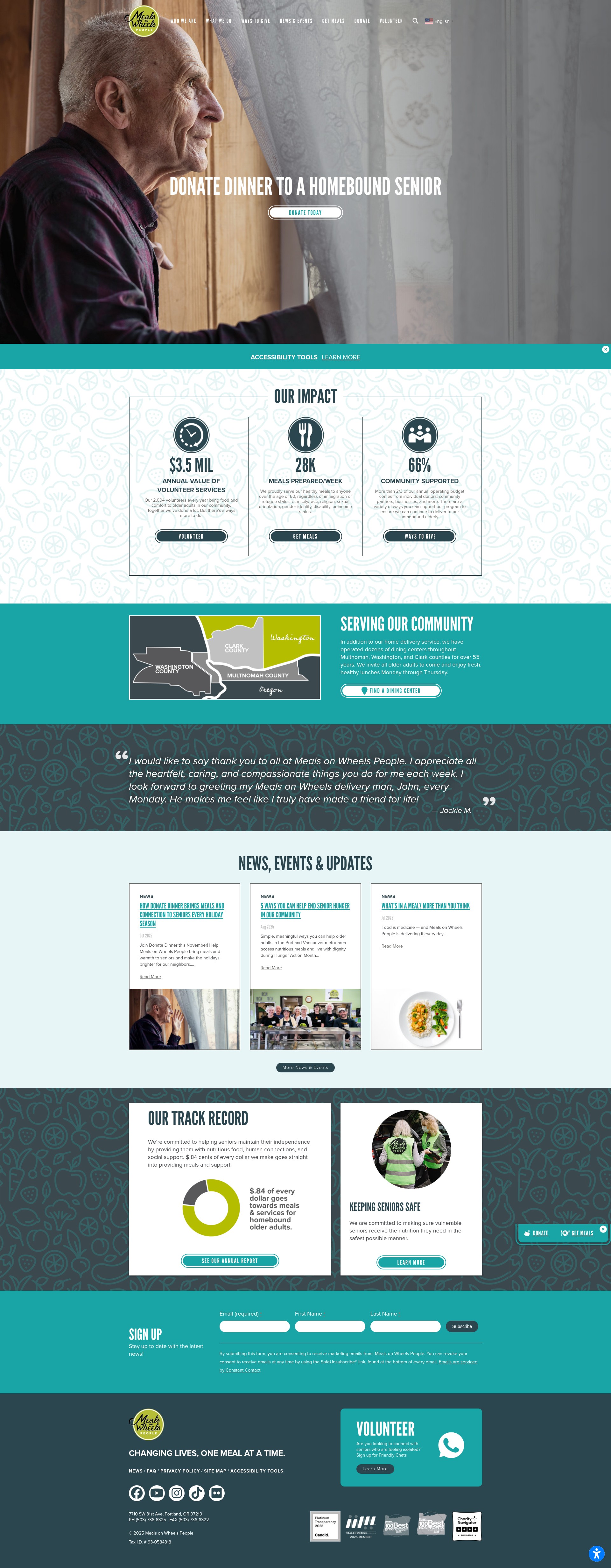 Screenshot of mowp.org