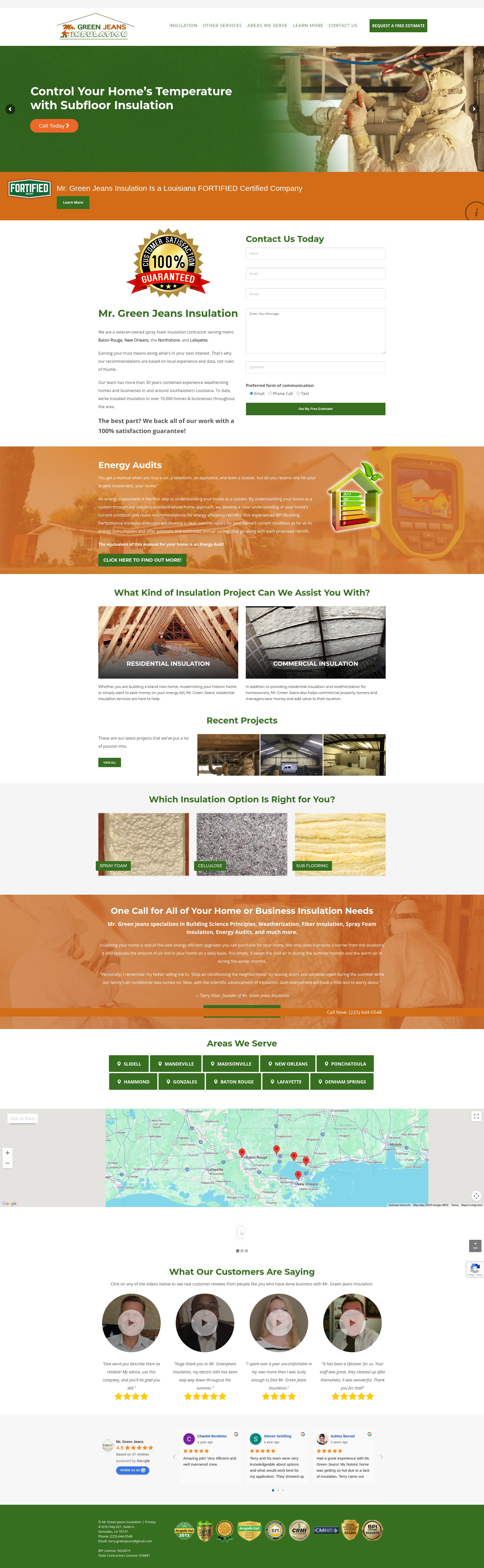 Screenshot of mrgreenj.com