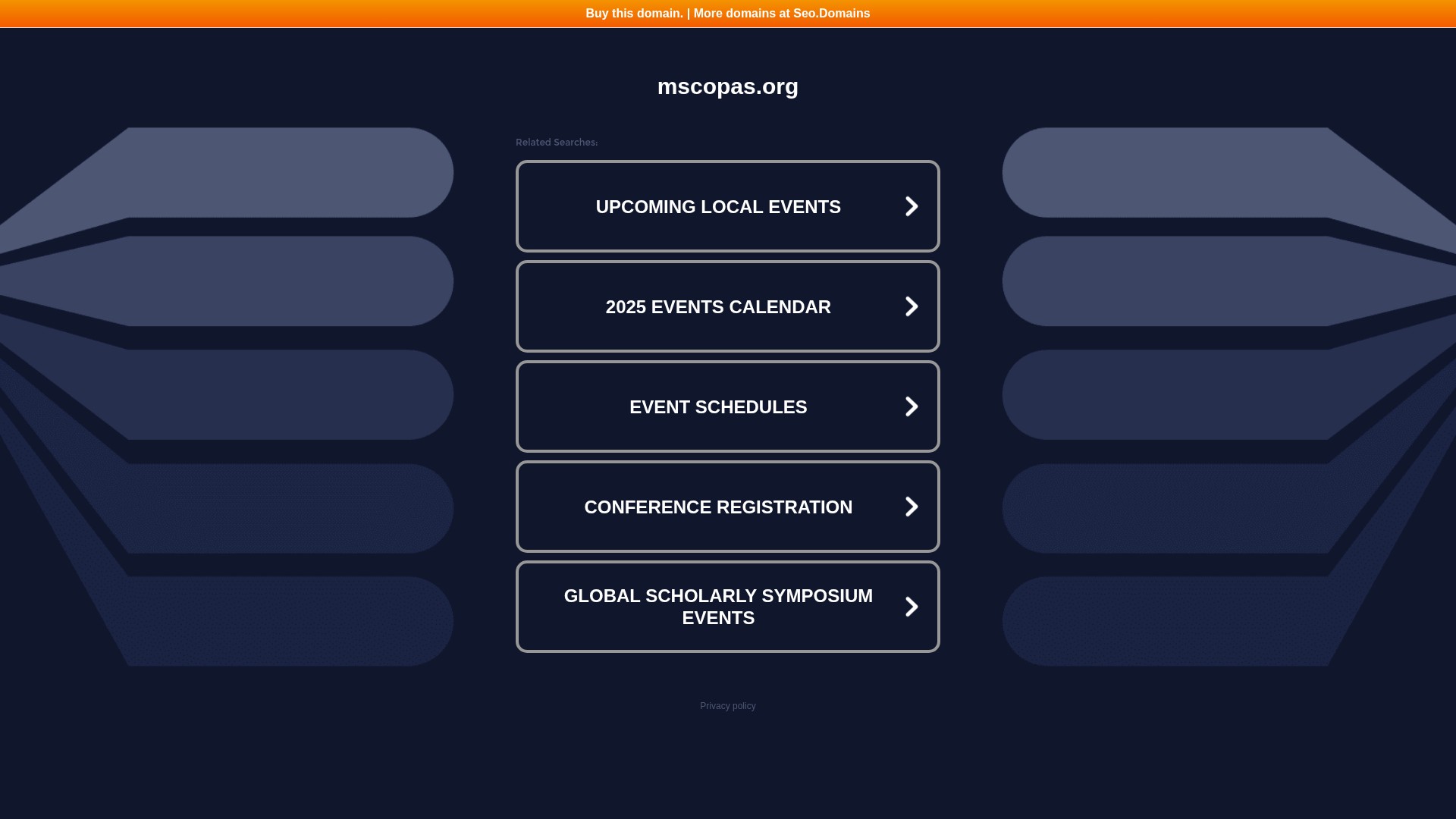 Screenshot of mscopas.org