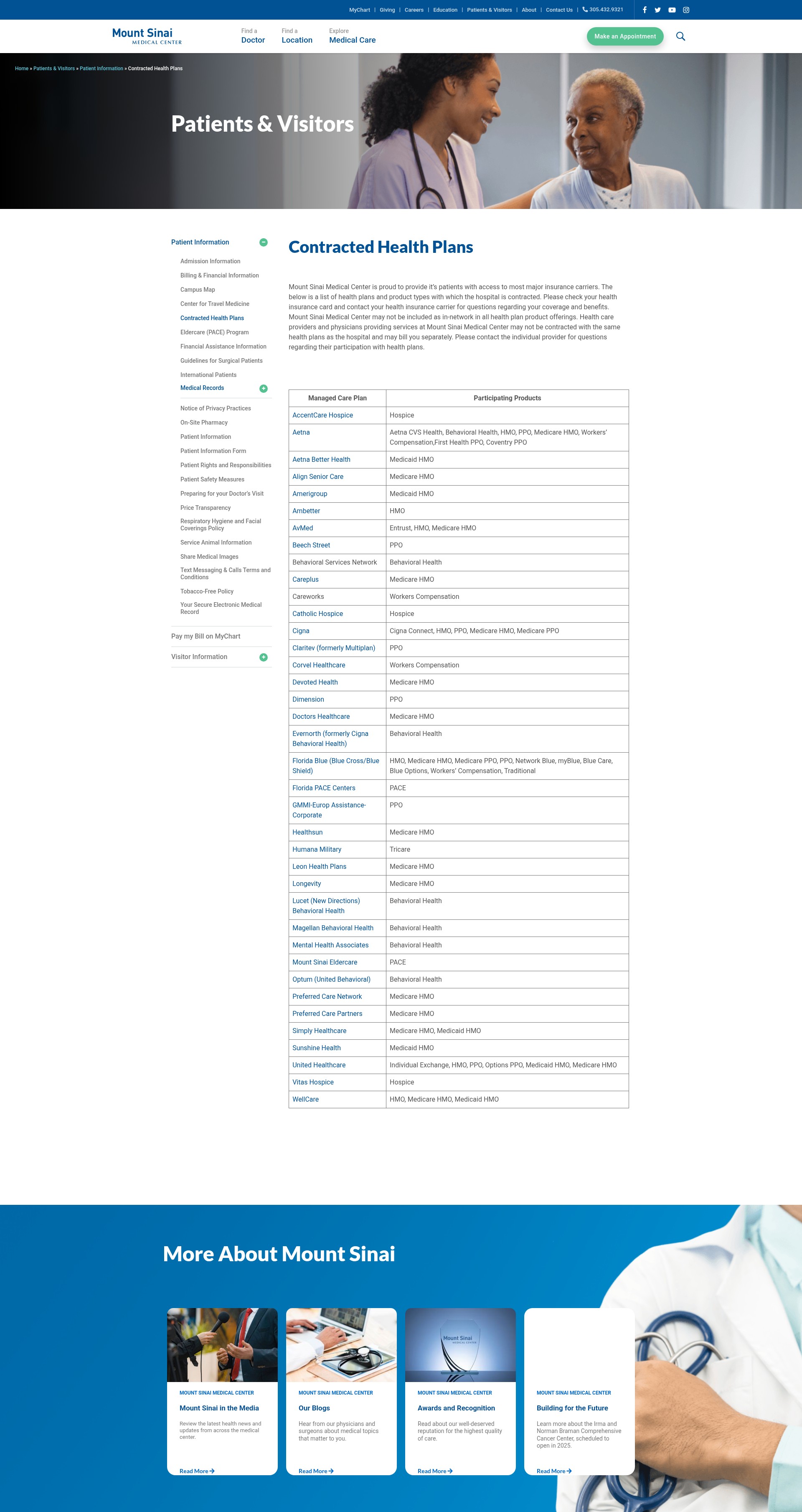 Screenshot of msmc.com