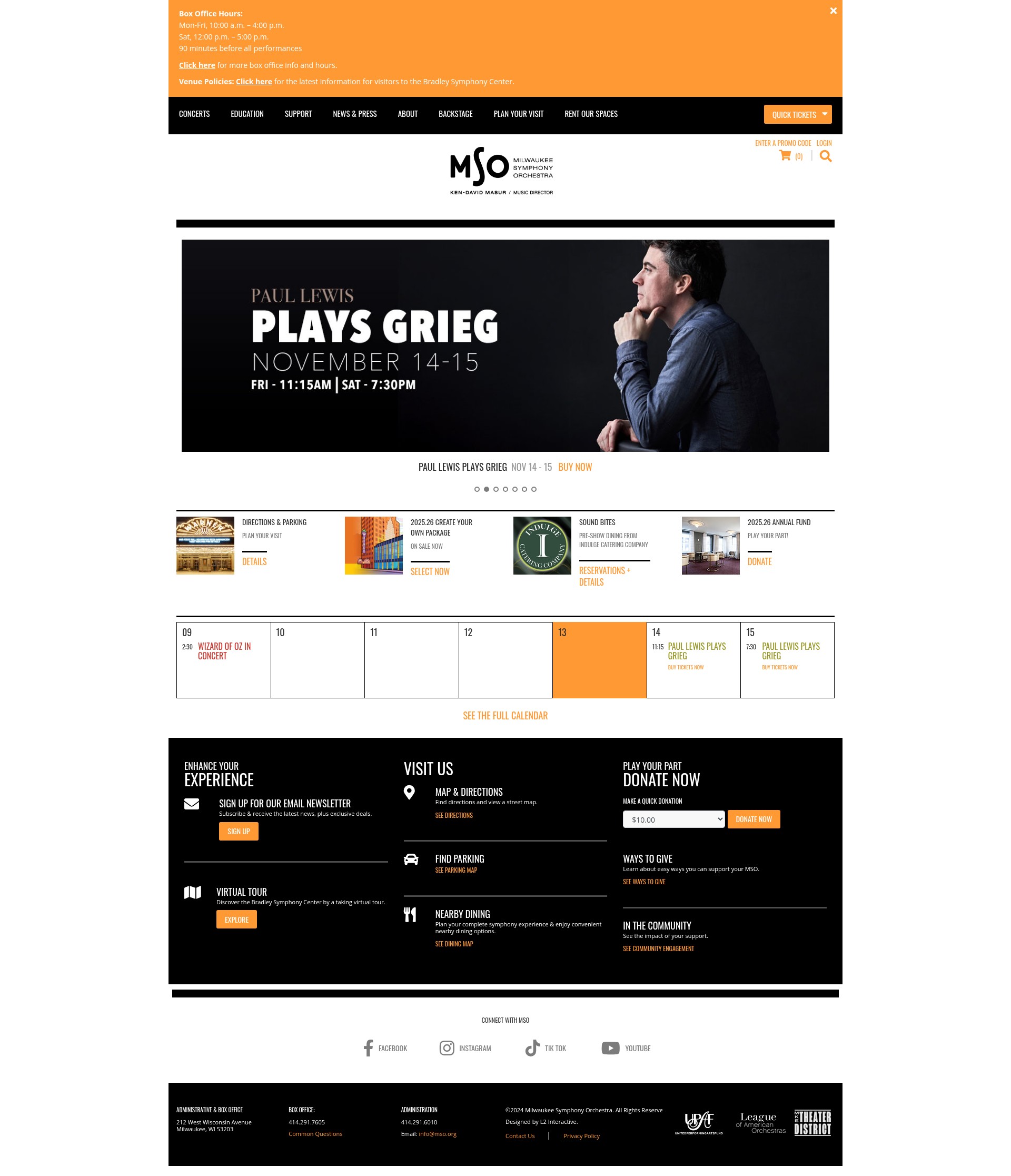 Screenshot of mso.org