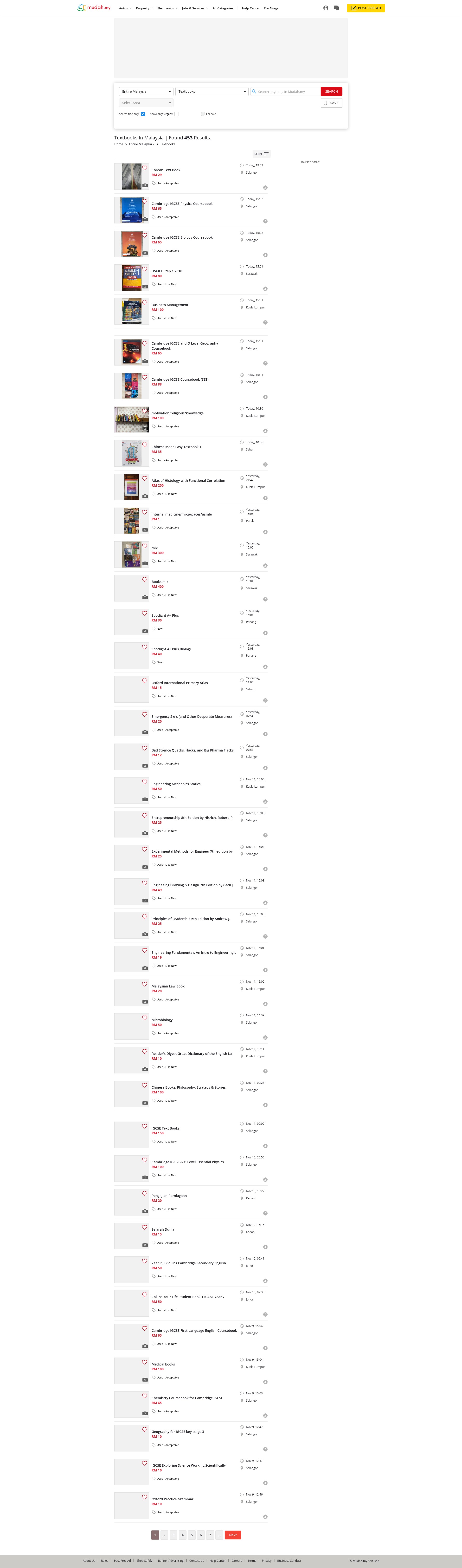 Screenshot of mudah.my