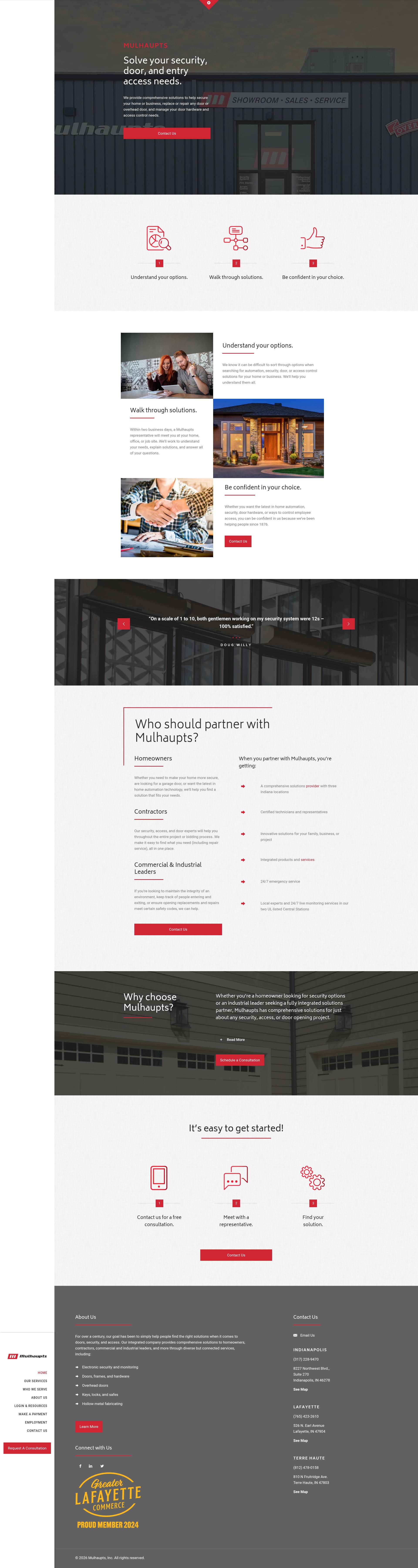 Screenshot of mulhaupts.com
