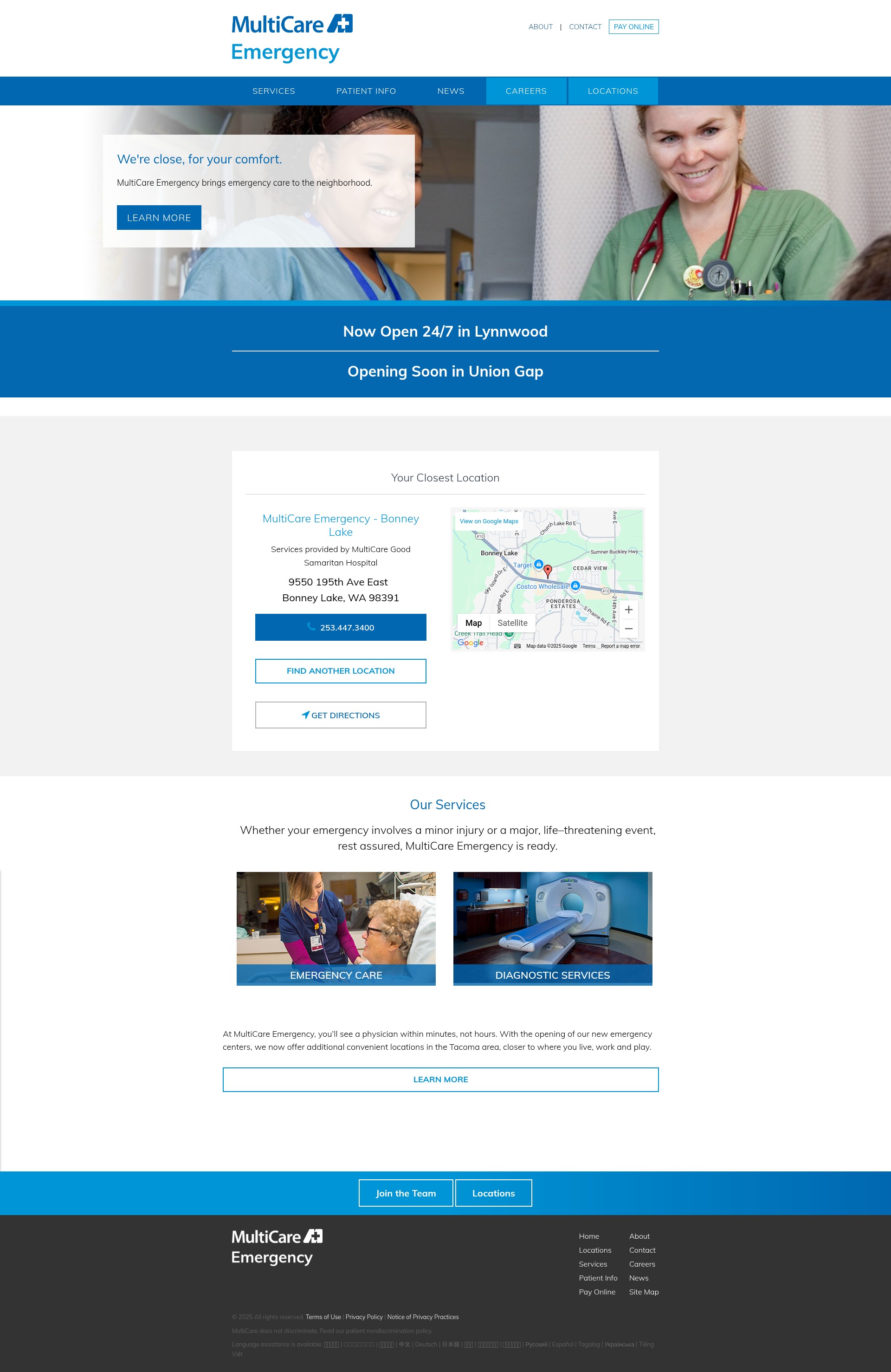 Screenshot of multicareer.org