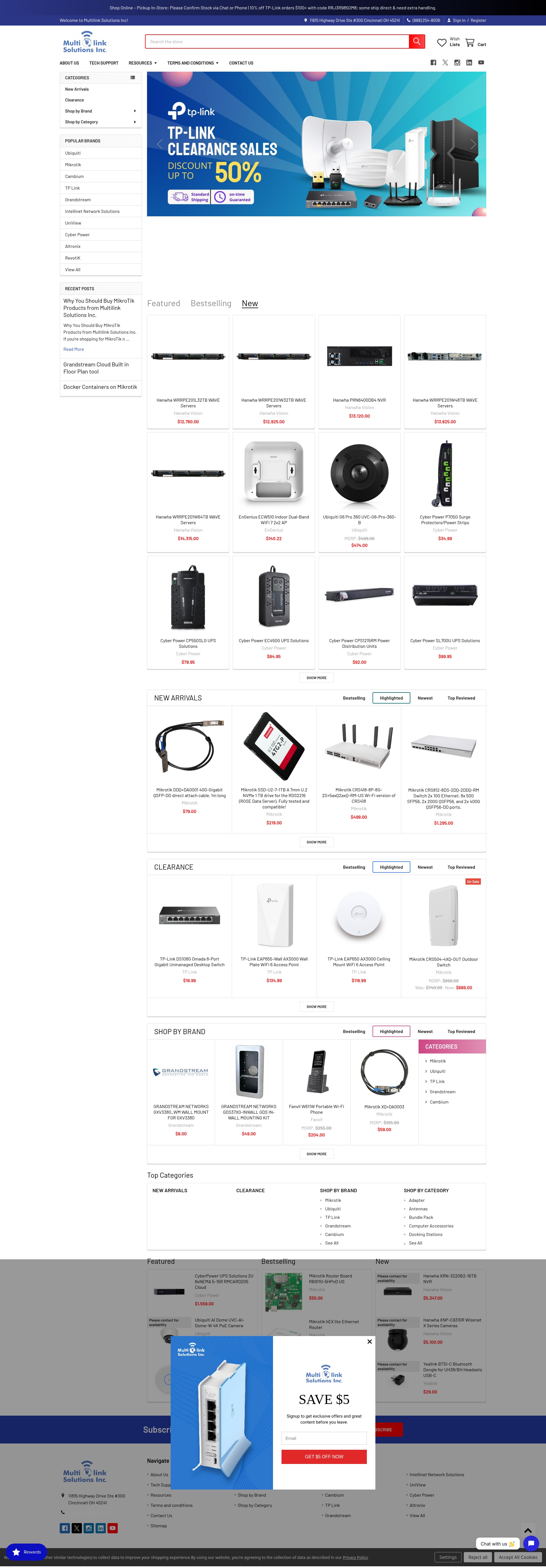 Screenshot of multilink.us