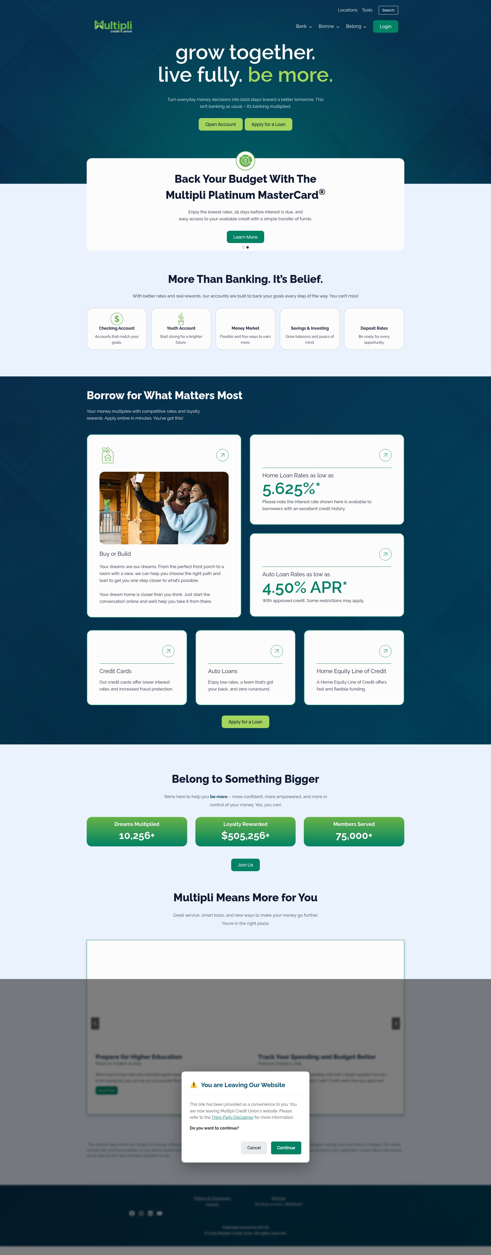 Screenshot of multiplicu.com
