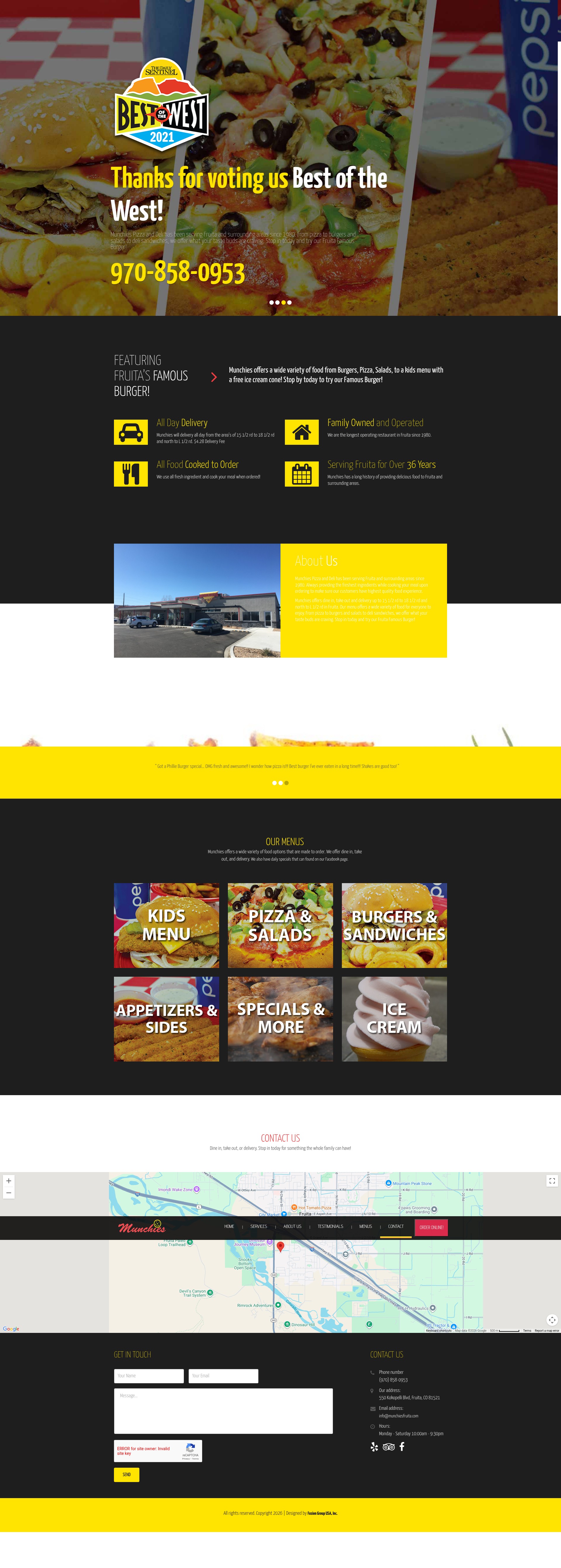 Screenshot of munchiesfruita.com