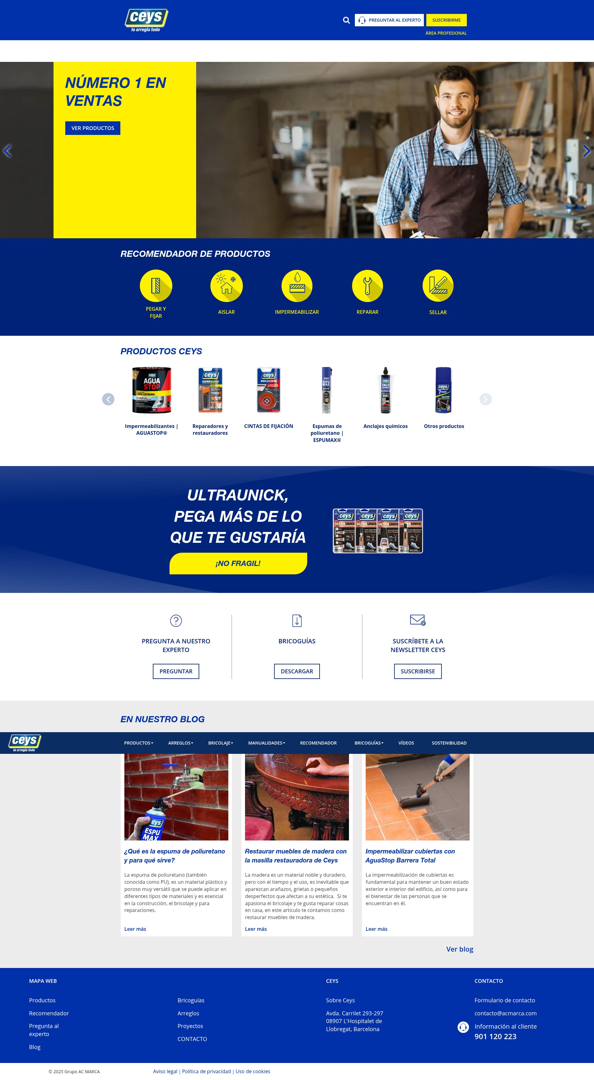 Screenshot of mundoceys.com