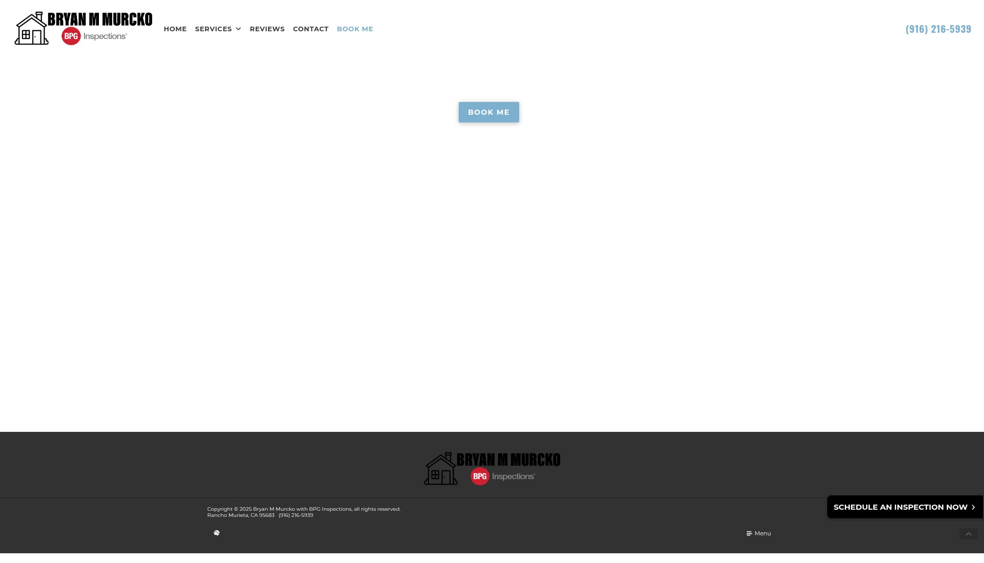 Screenshot of murckoinspections.com