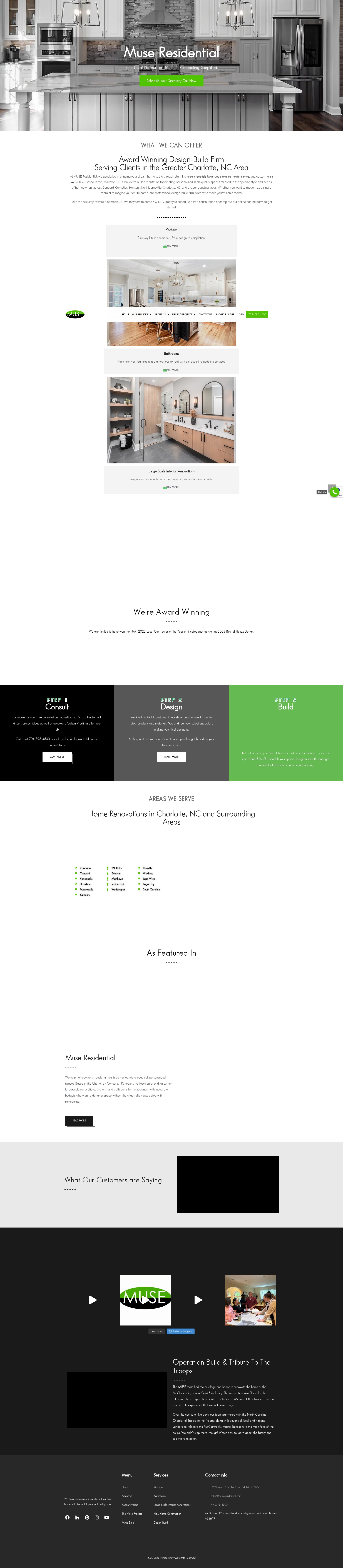 Screenshot of museresidential.com