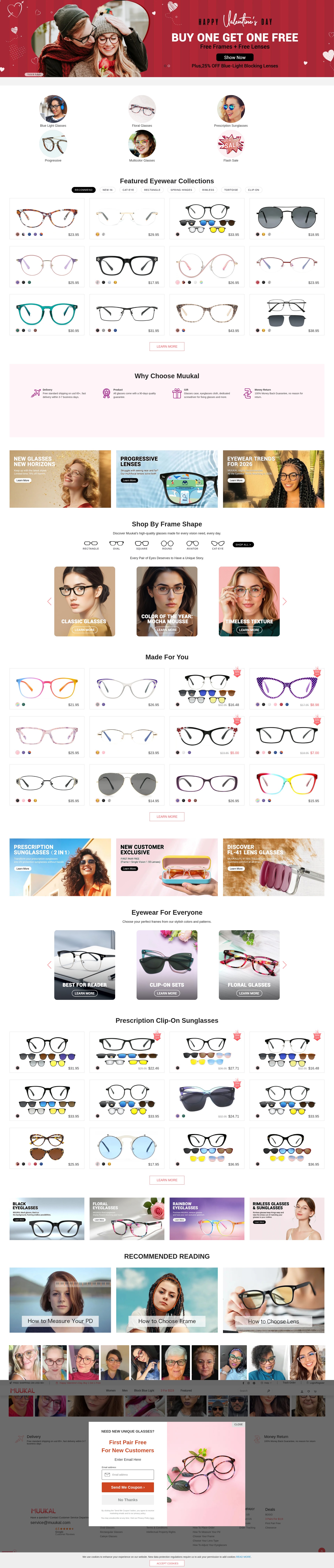 Screenshot of muukal.com