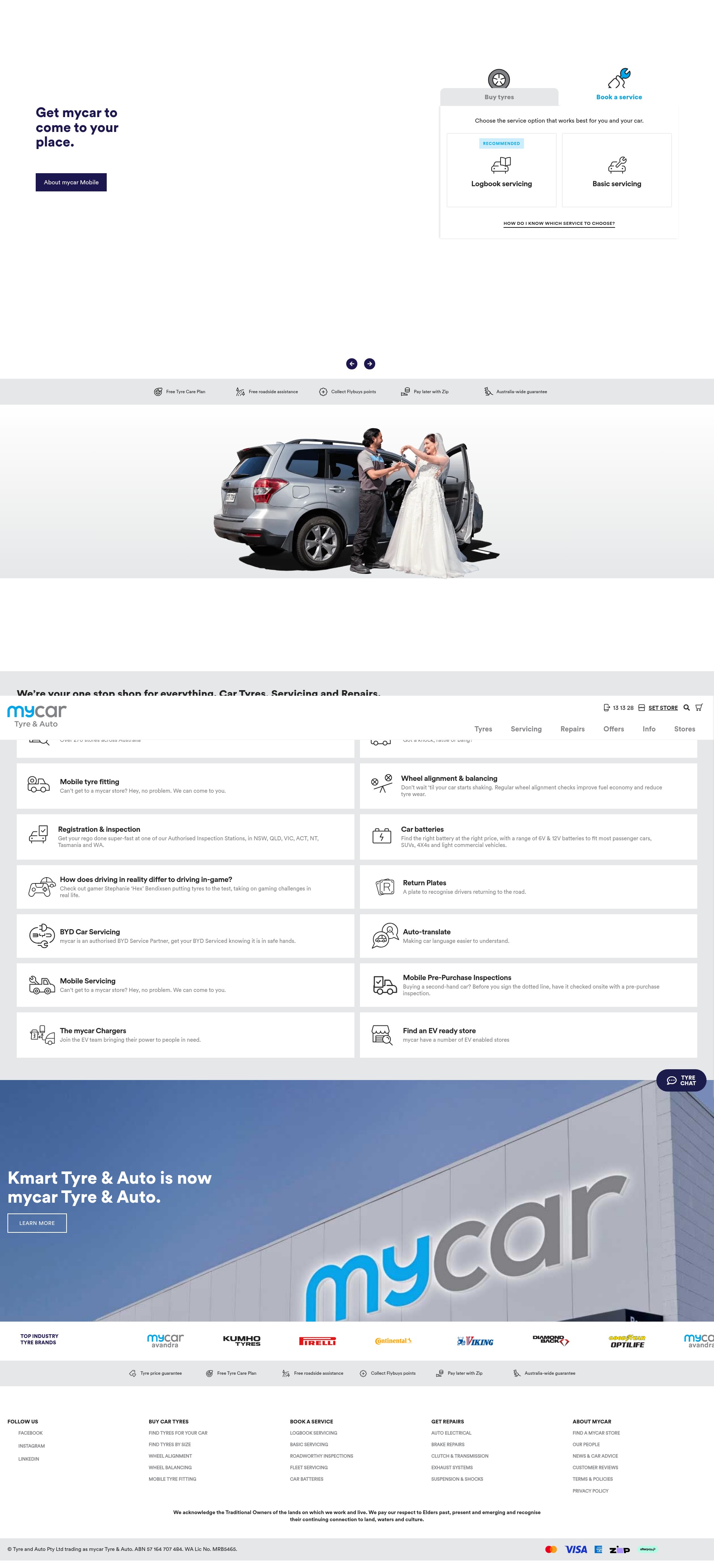 Screenshot of mycar.com.au