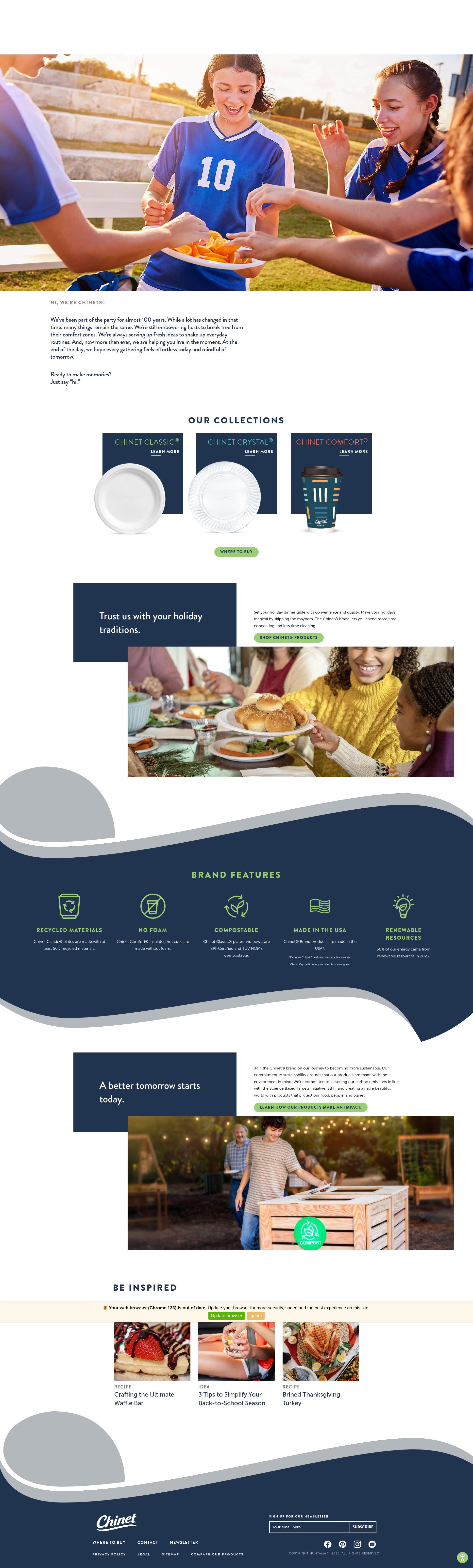 Screenshot of mychinet.com
