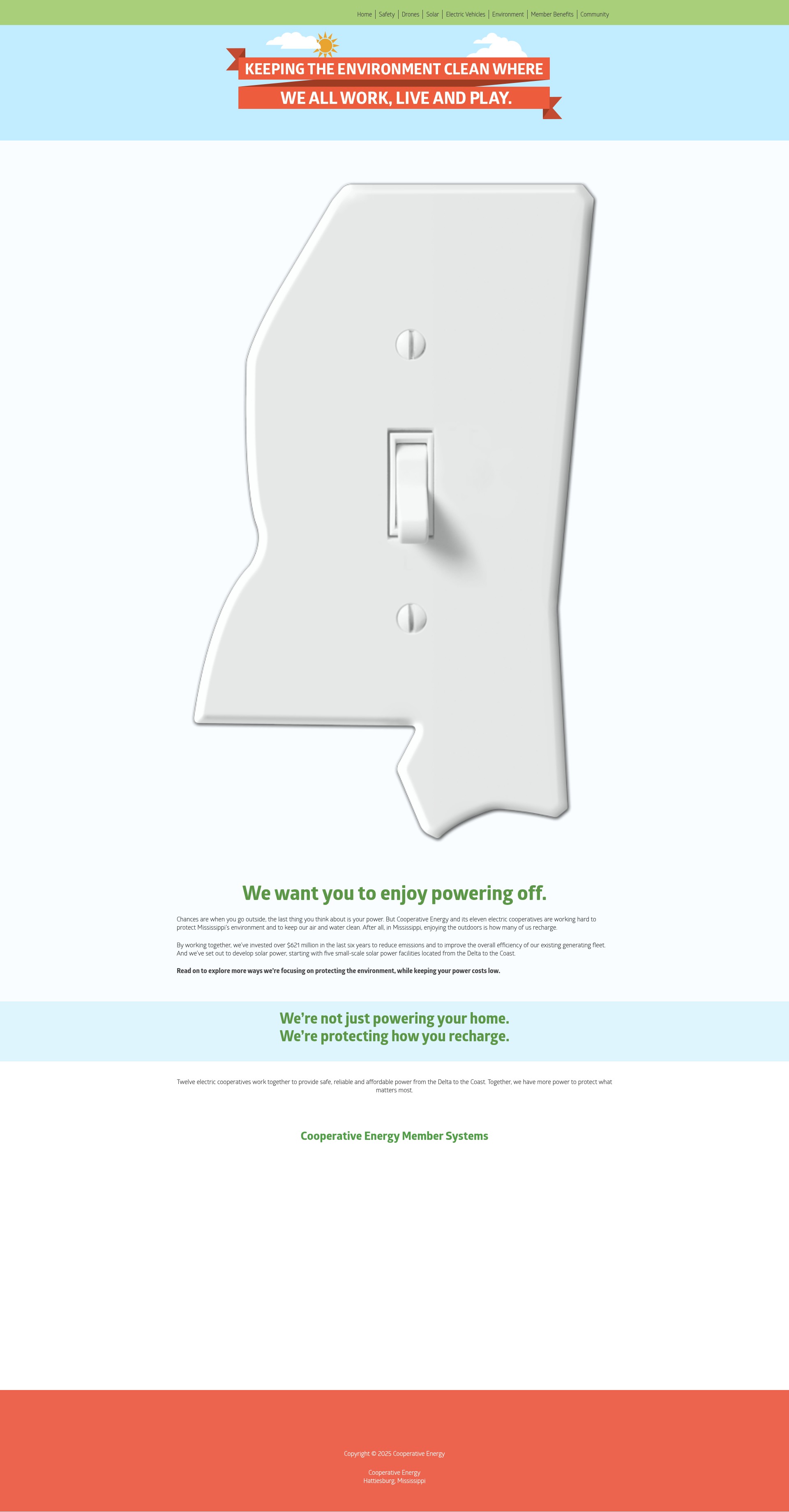 Screenshot of myelectriccooperative.com