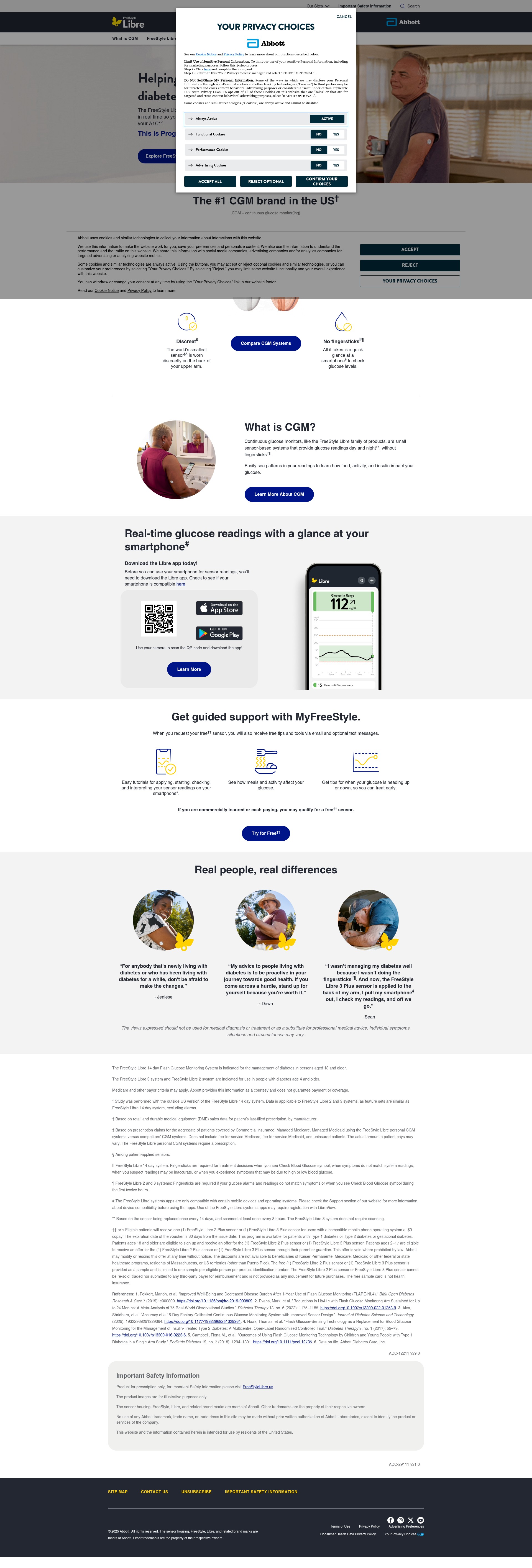 Screenshot of myfreestyle.com