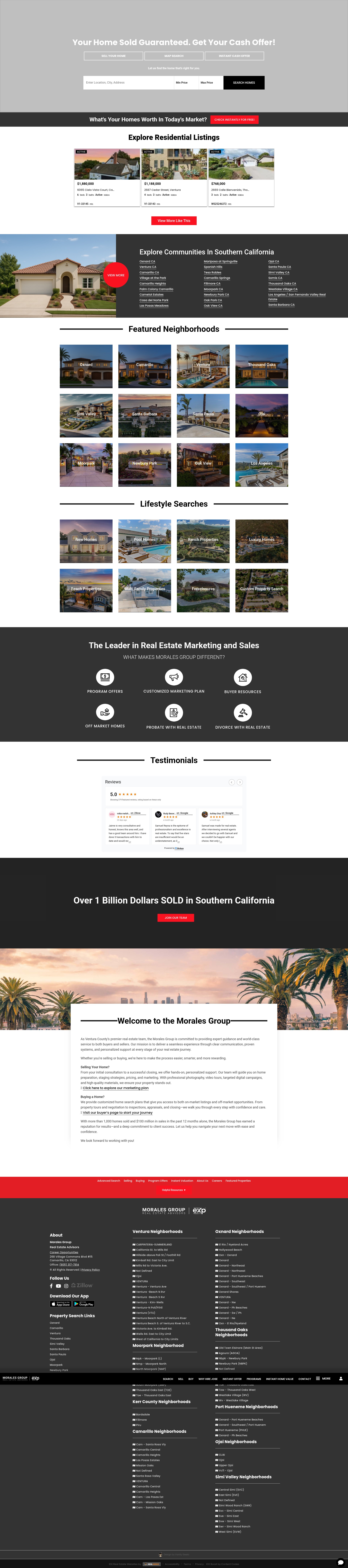 Screenshot of myhomeseekers.com