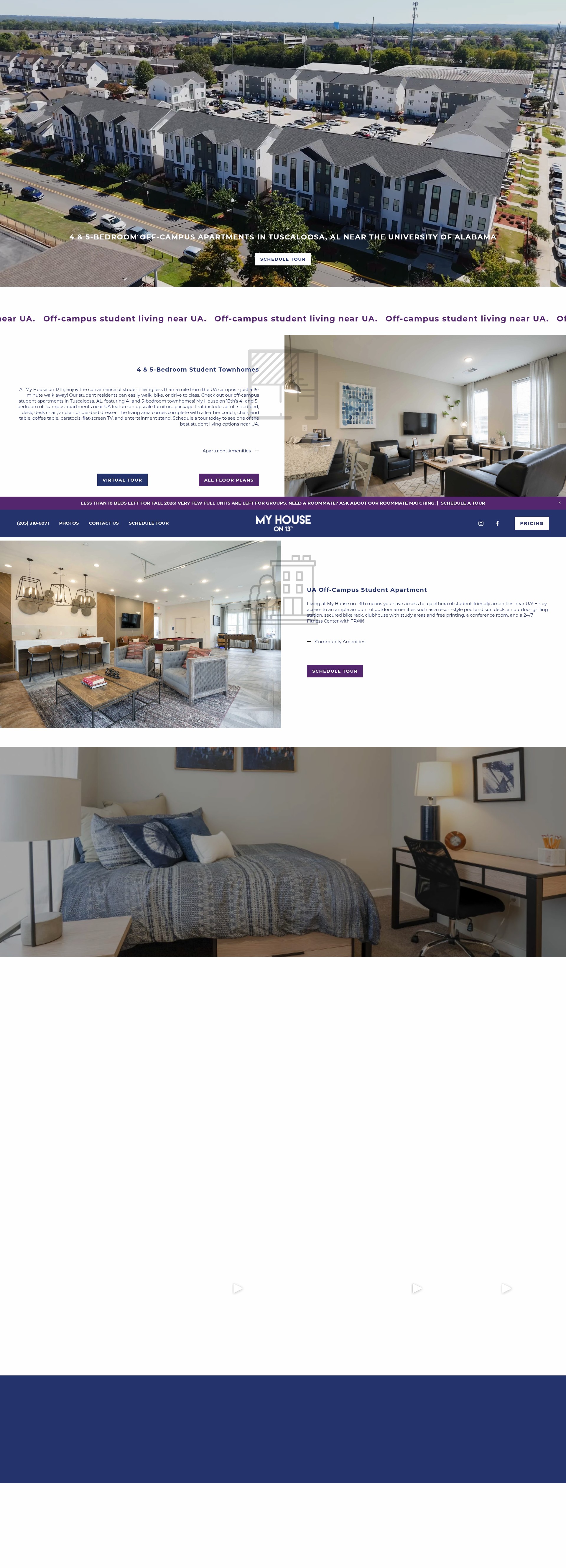 Screenshot of myhouse13th.com