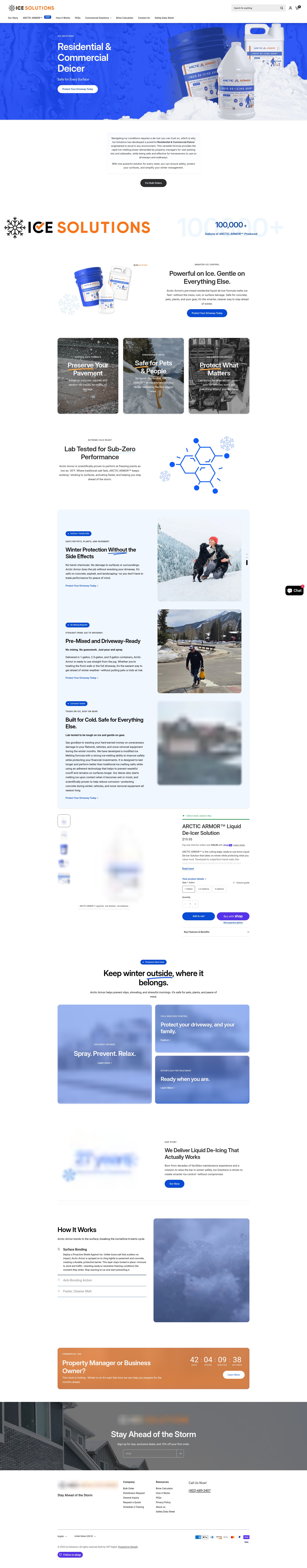 Screenshot of myicesolutions.com