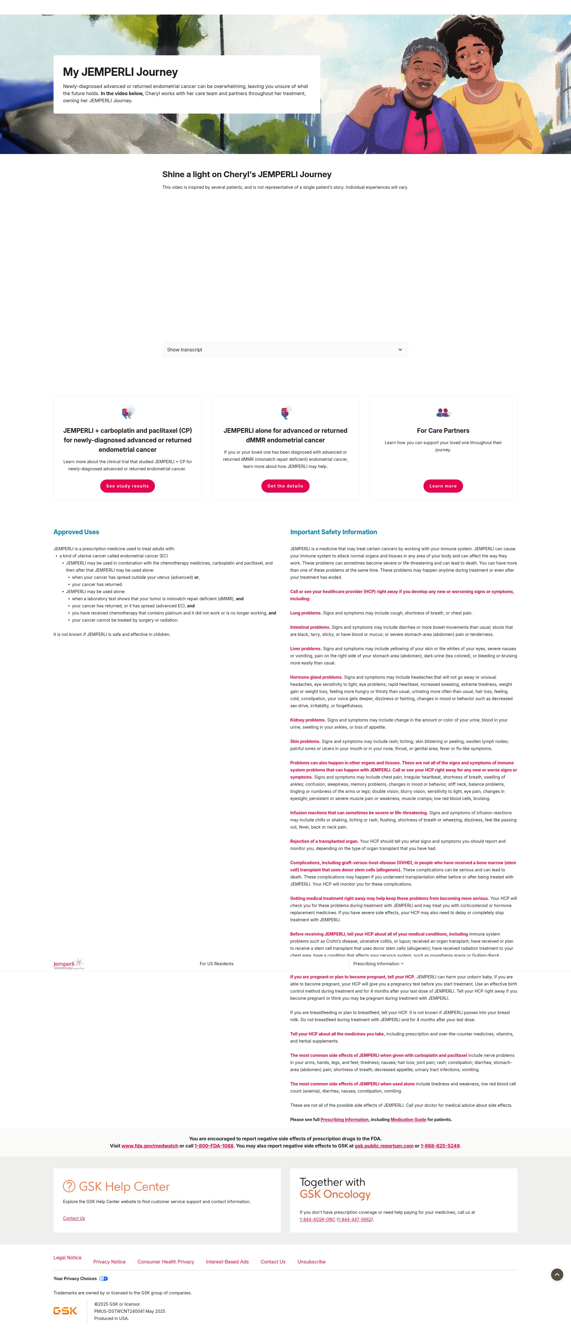 Screenshot of myjemperlijourney.com
