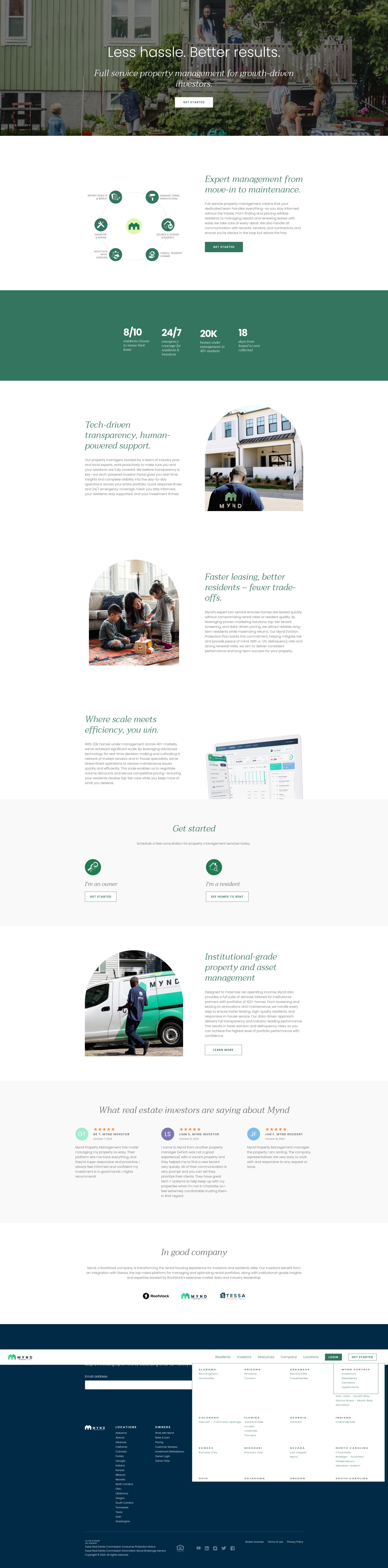 Screenshot of mynd.co