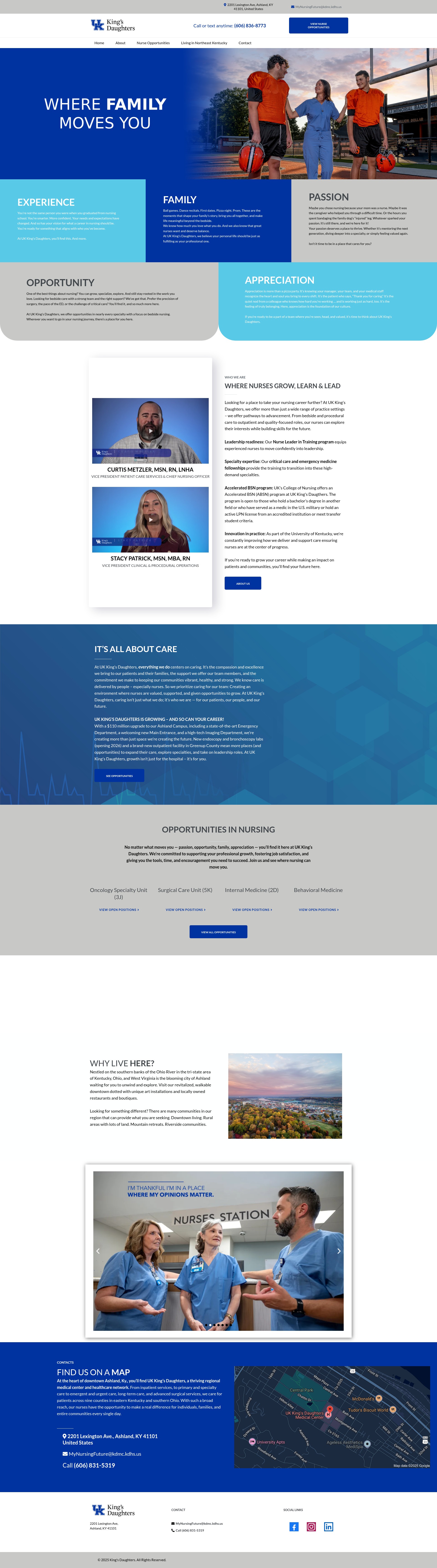 Screenshot of mynursingfuture.com