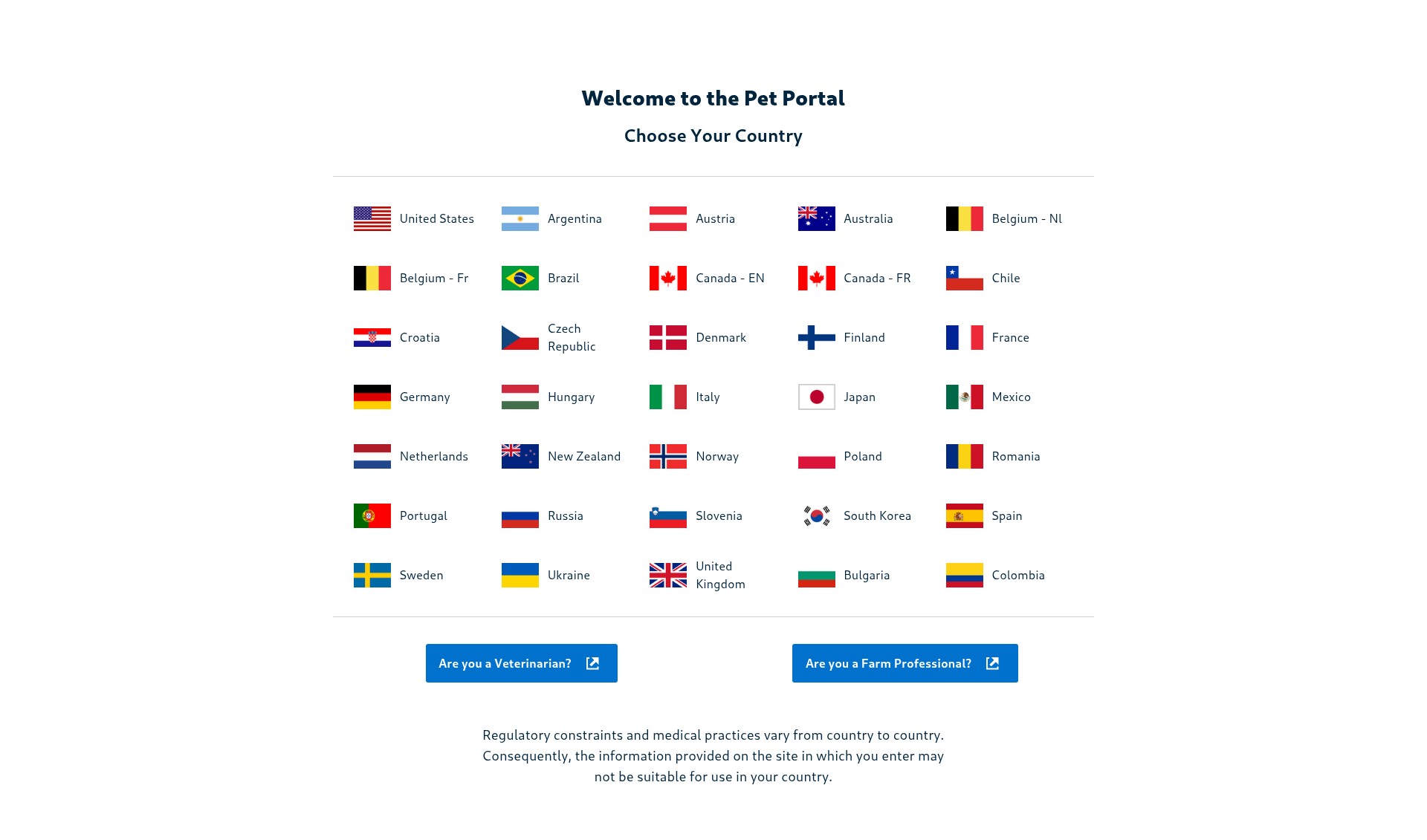 Screenshot of mypetandi.elanco.com