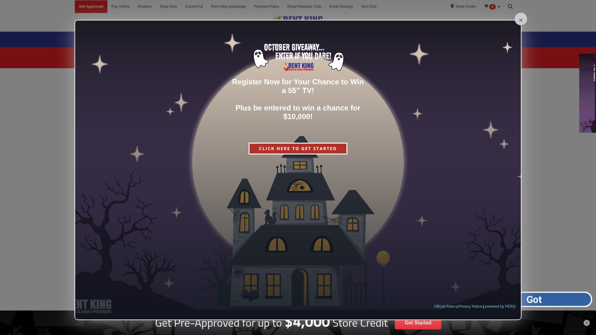 Screenshot of myrentking.com