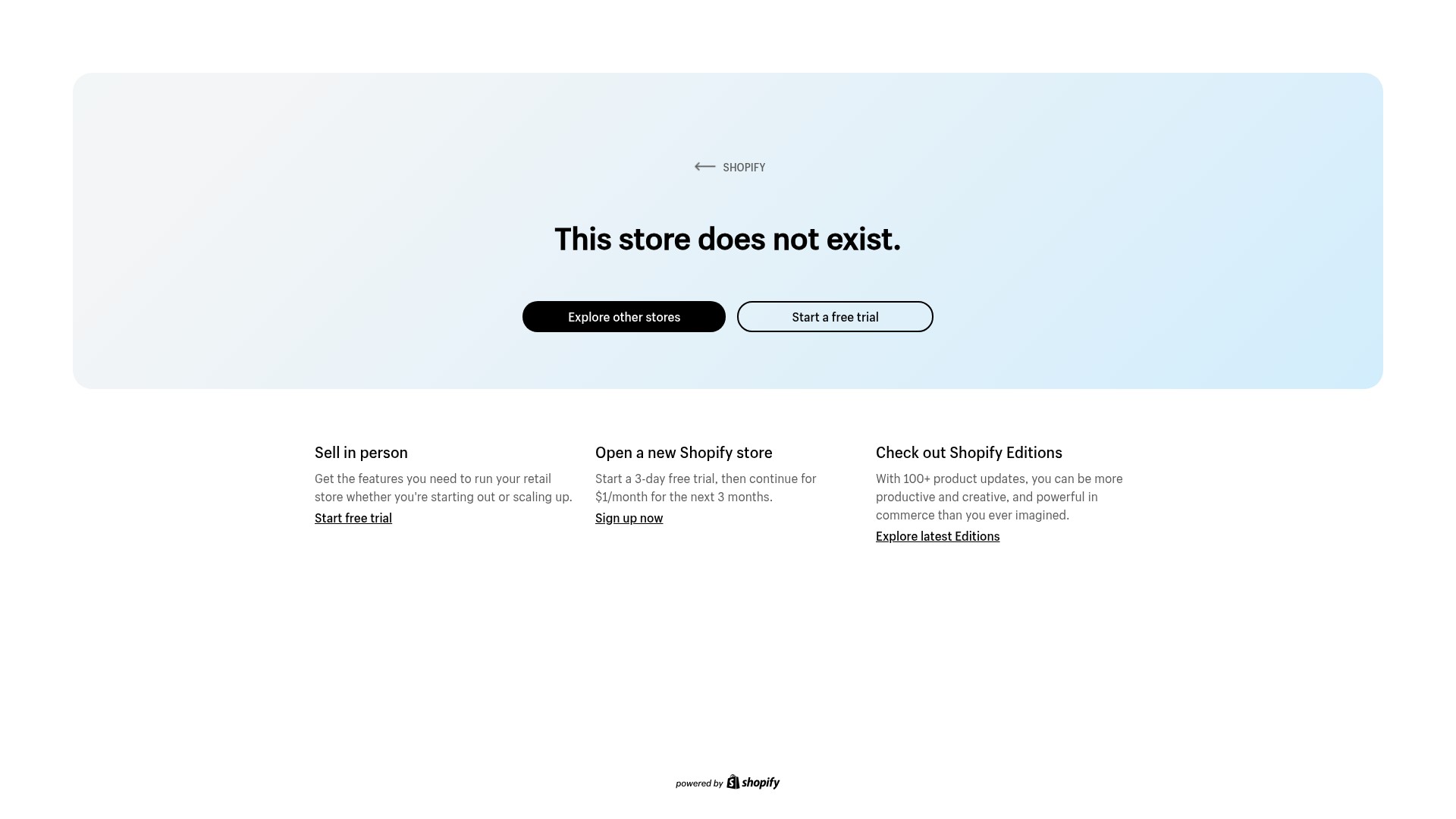 Screenshot of myshopify.com