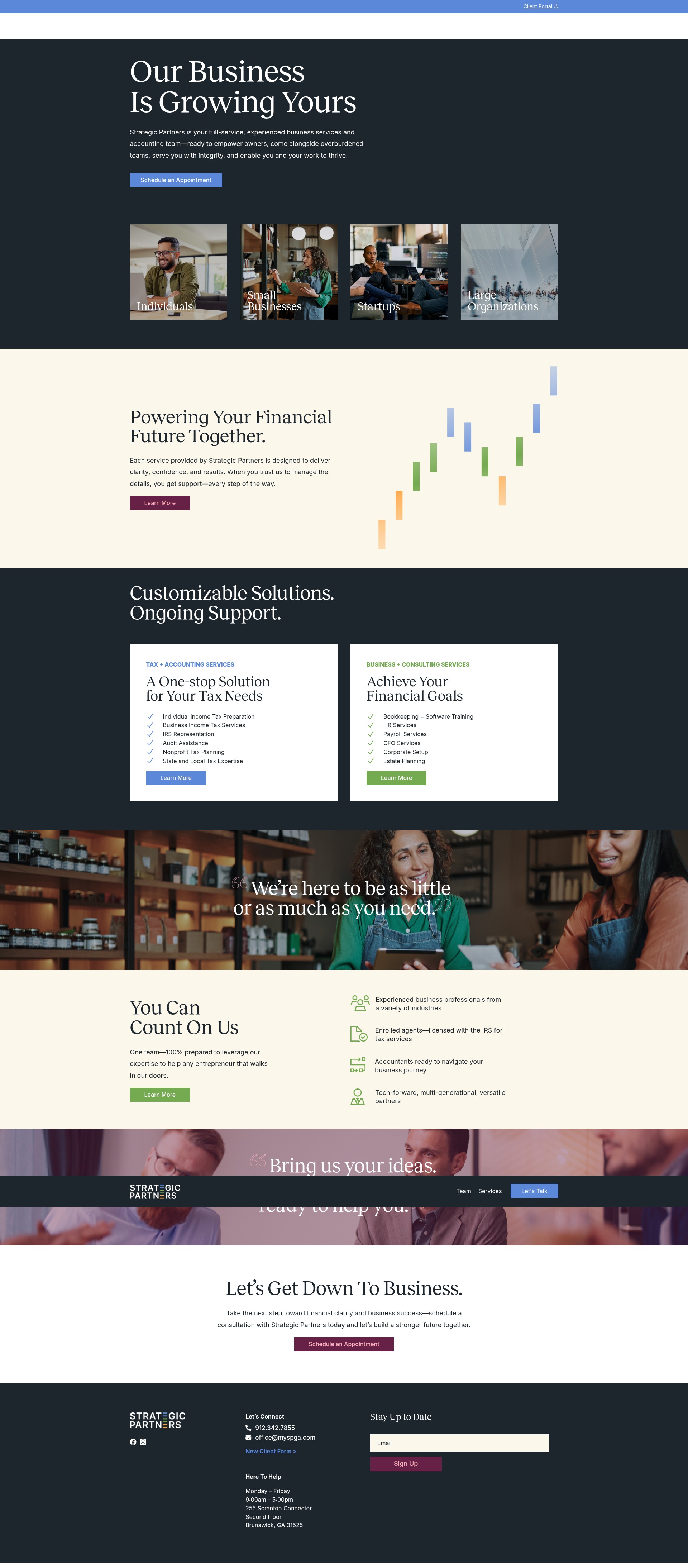 Screenshot of myspga.com