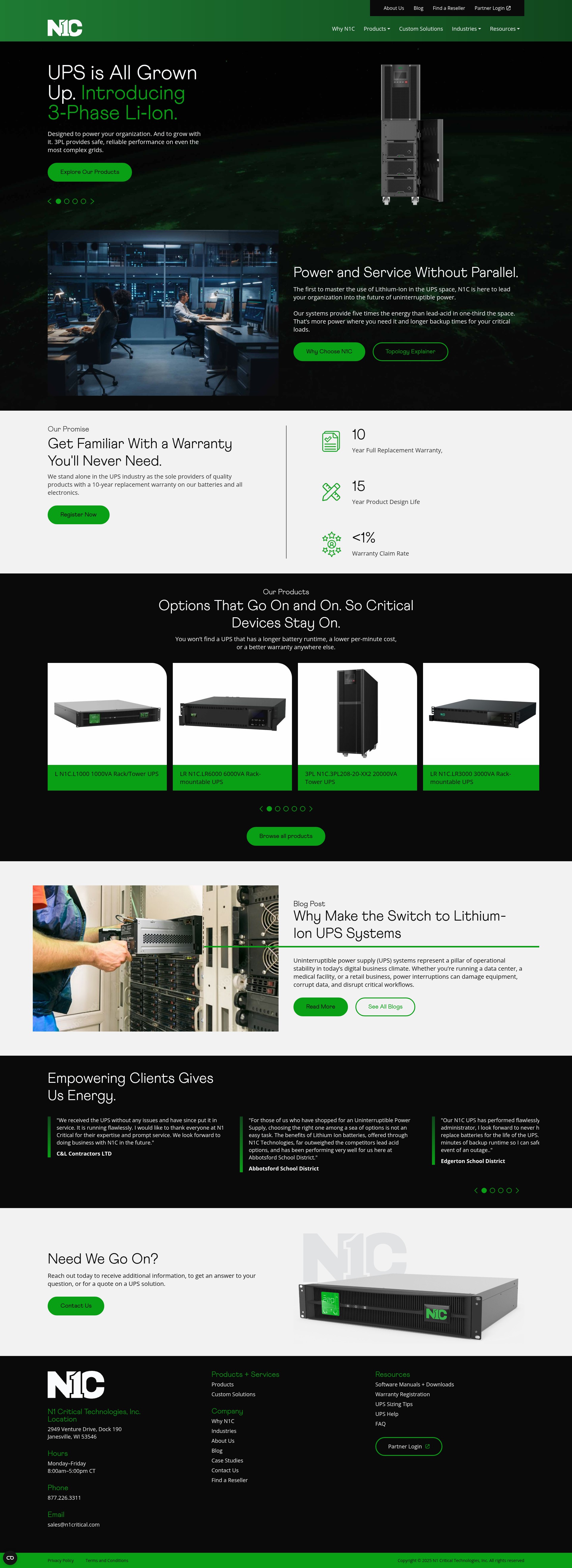 Screenshot of n1critical.com