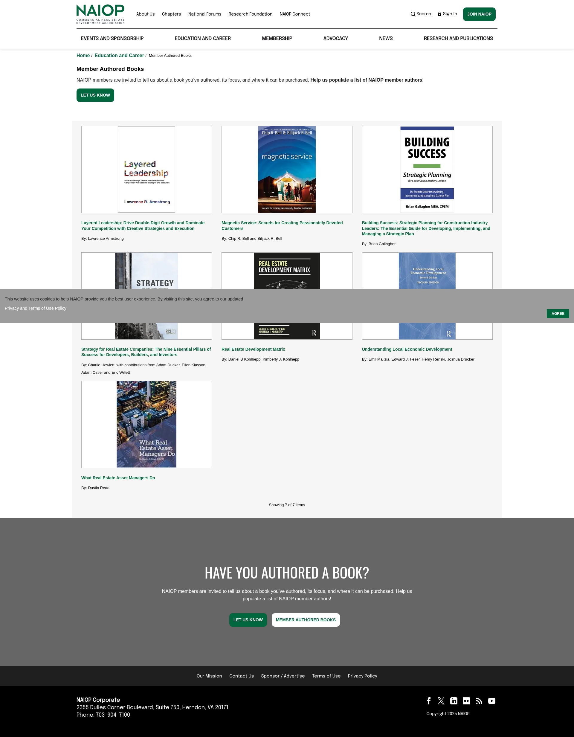 Screenshot of naiop.org