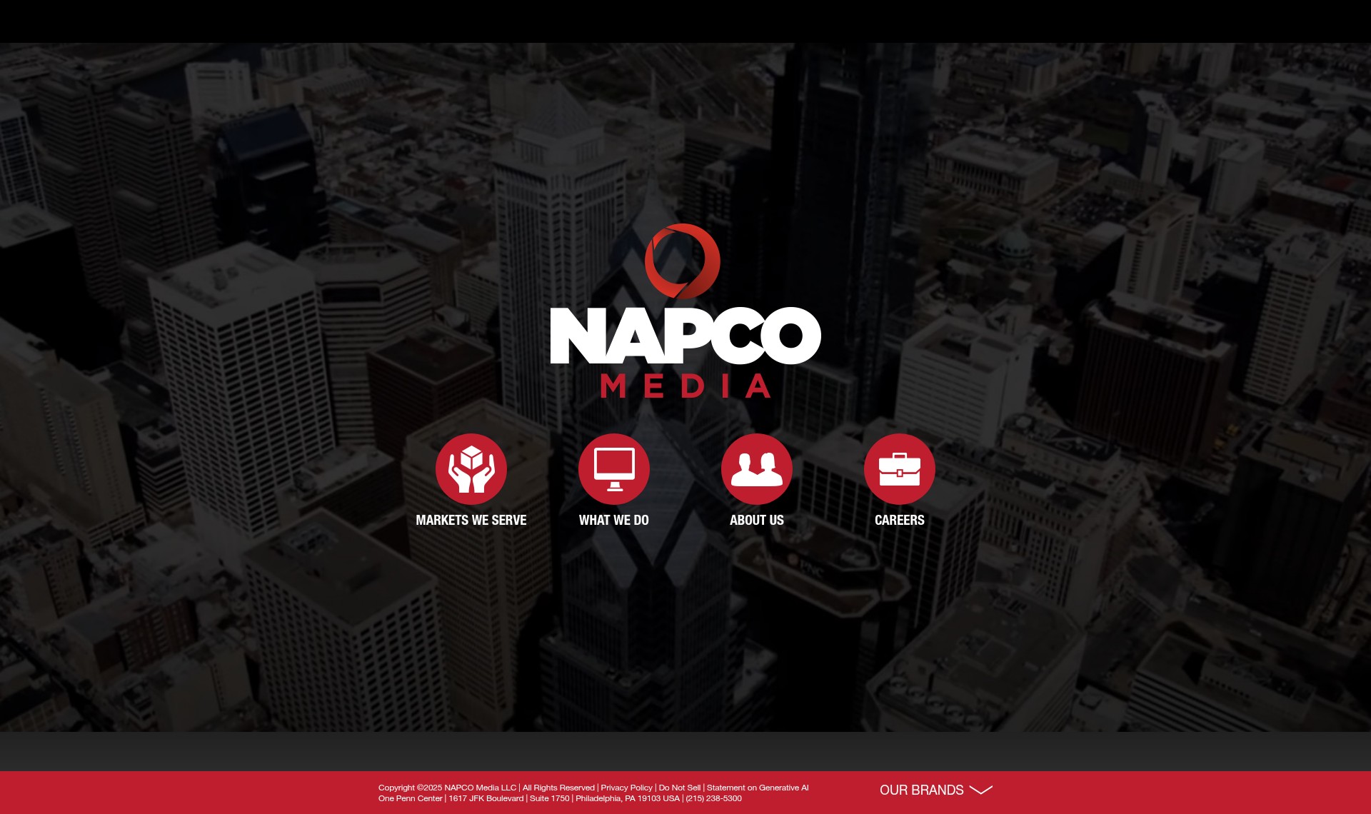 Screenshot of napco.com