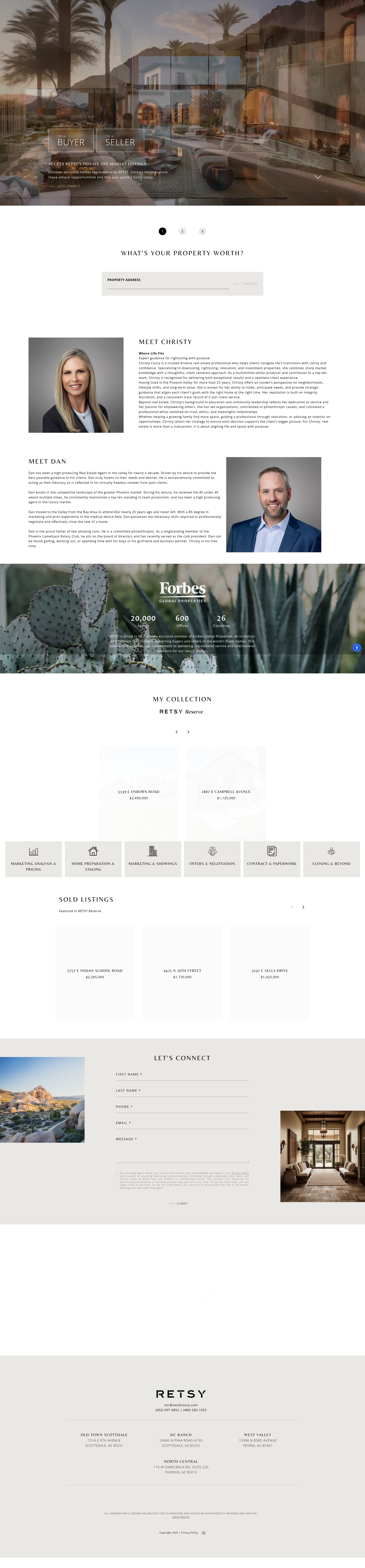 Screenshot of nardicoury.com