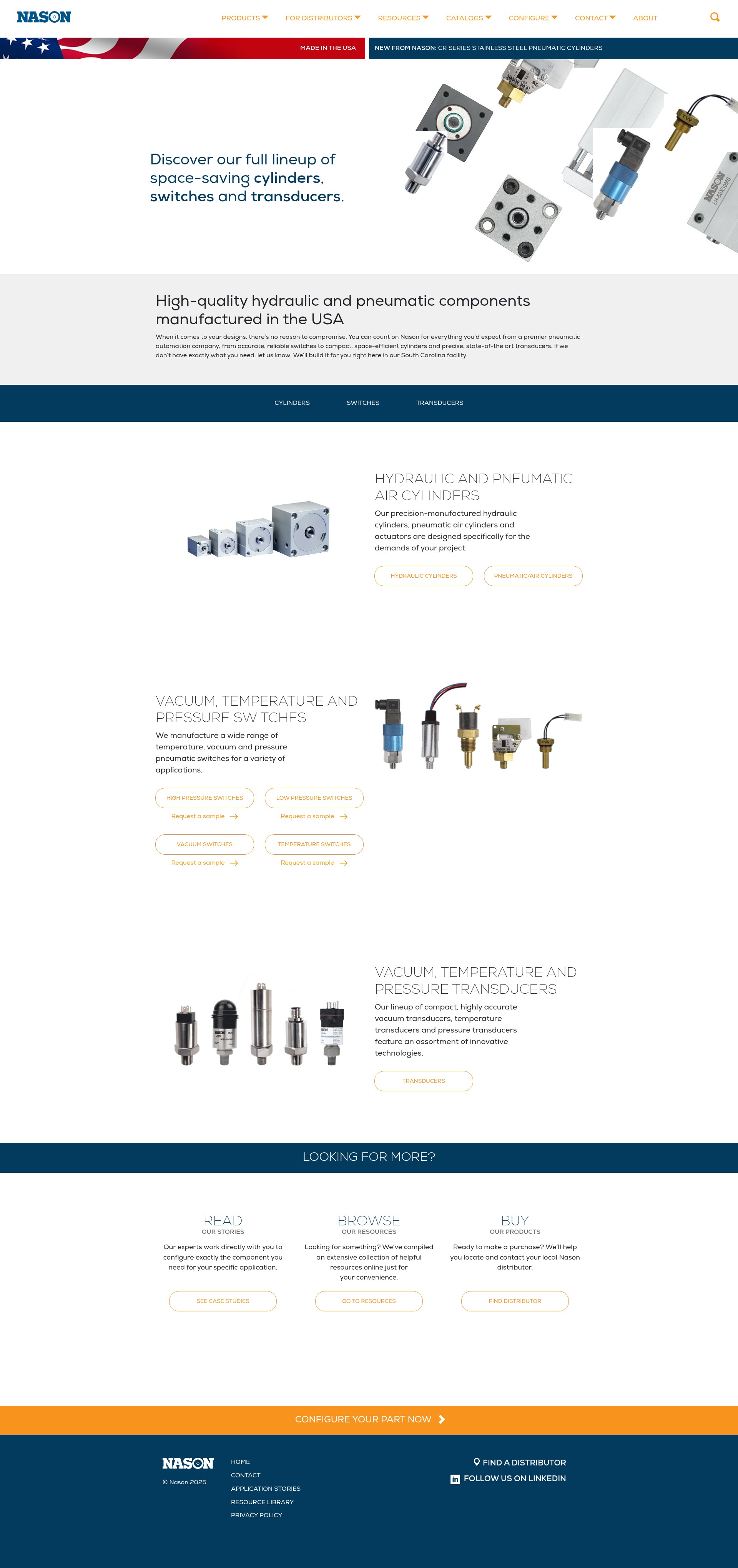 Screenshot of nasonptc.com