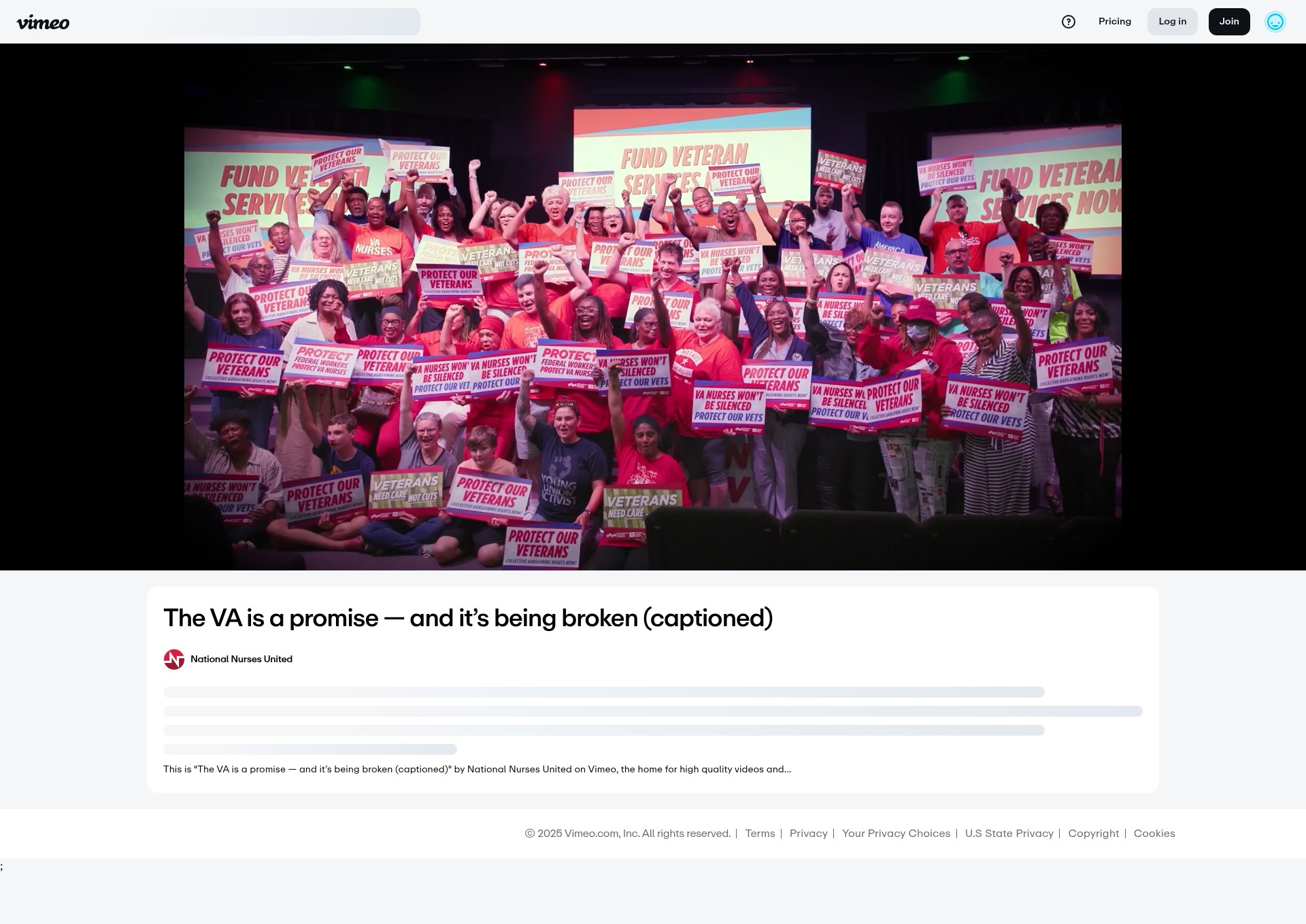 Screenshot of nationalnursesunited.org