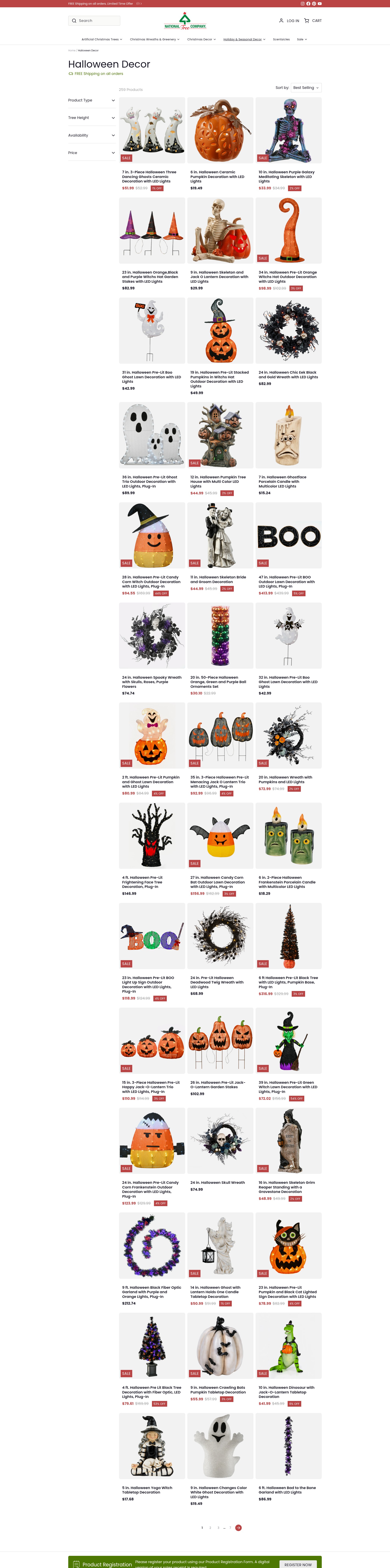 Screenshot of nationaltree.com