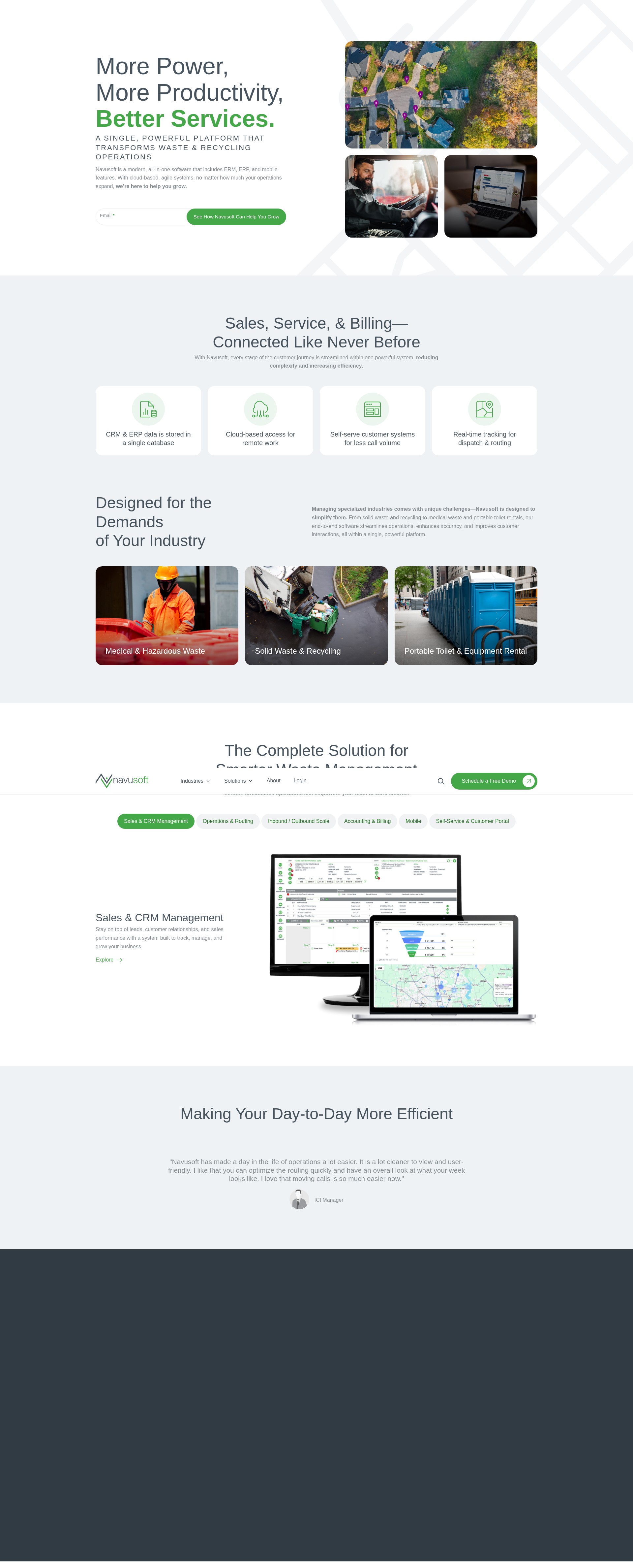 Screenshot of navusoft.com