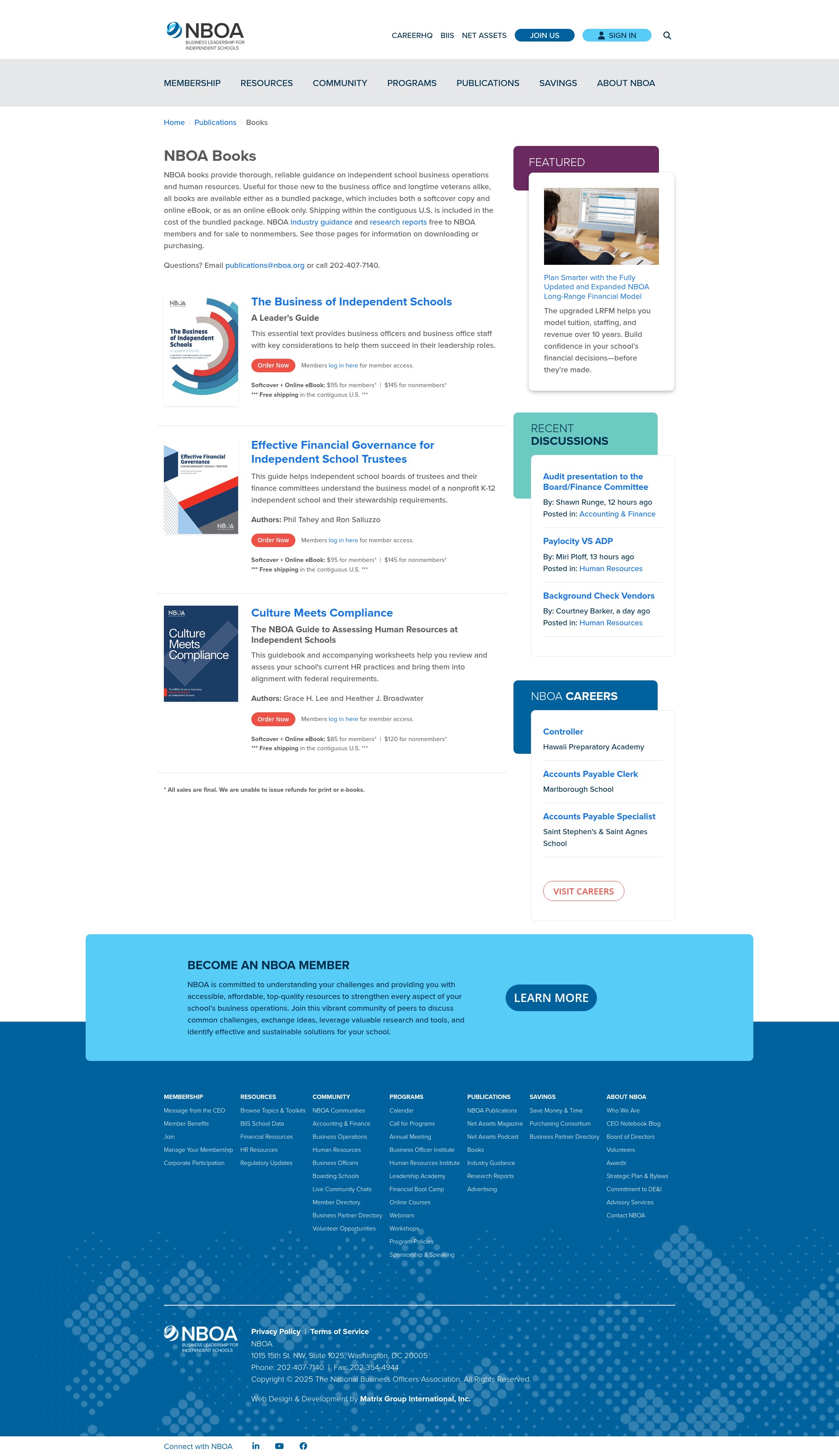 Screenshot of nboa.org